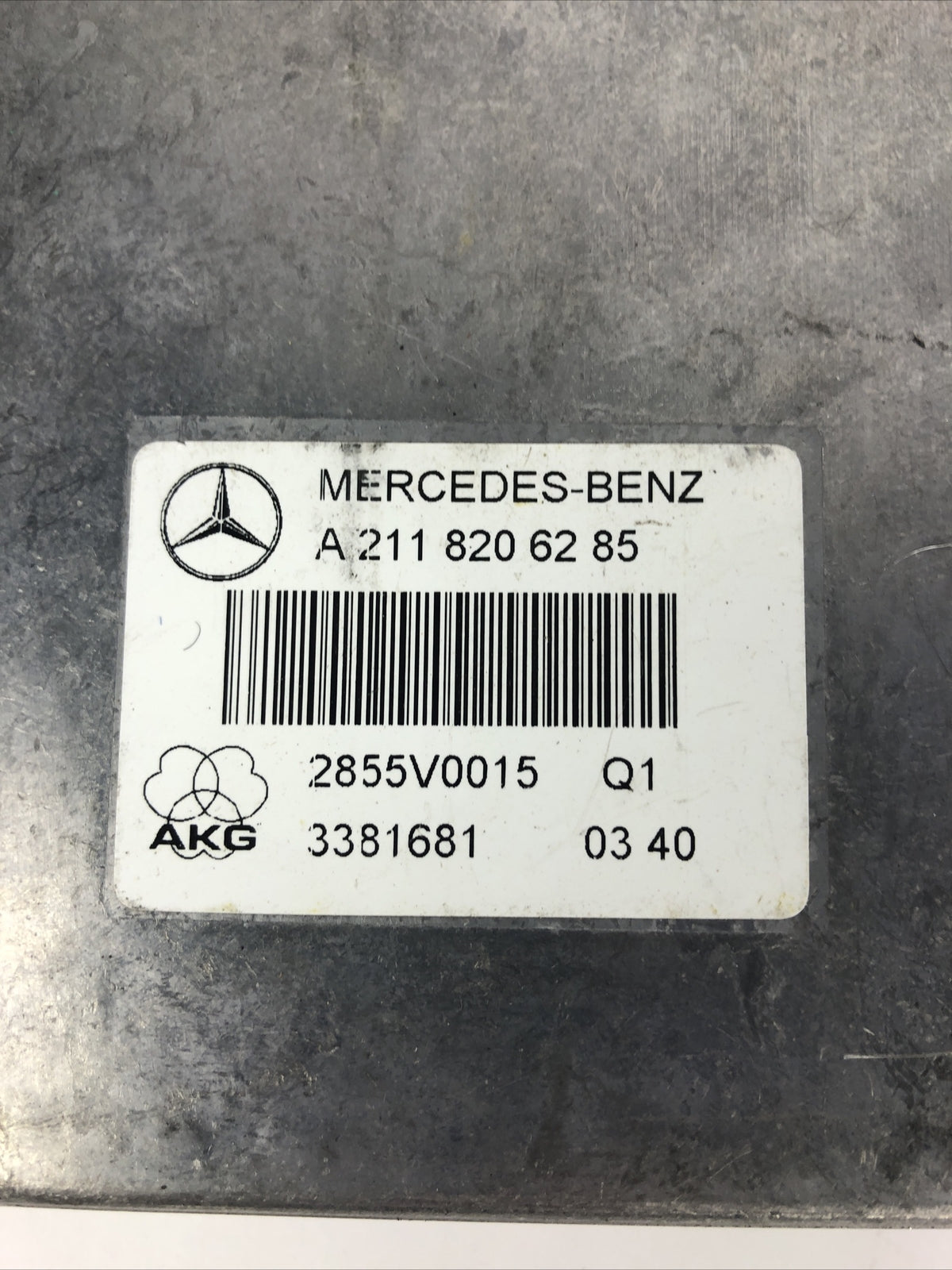 Mercedes W211 E320 E500 voice control module A2118206285 OEM communication unit