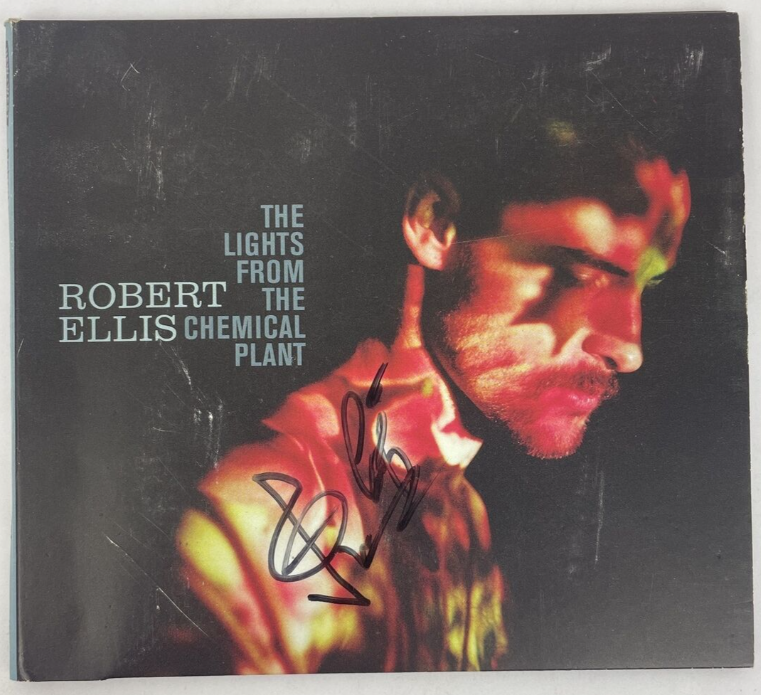 The Lights From The Chemical Plant [Digital Audio CD 2014] Robert Ellis - Signed