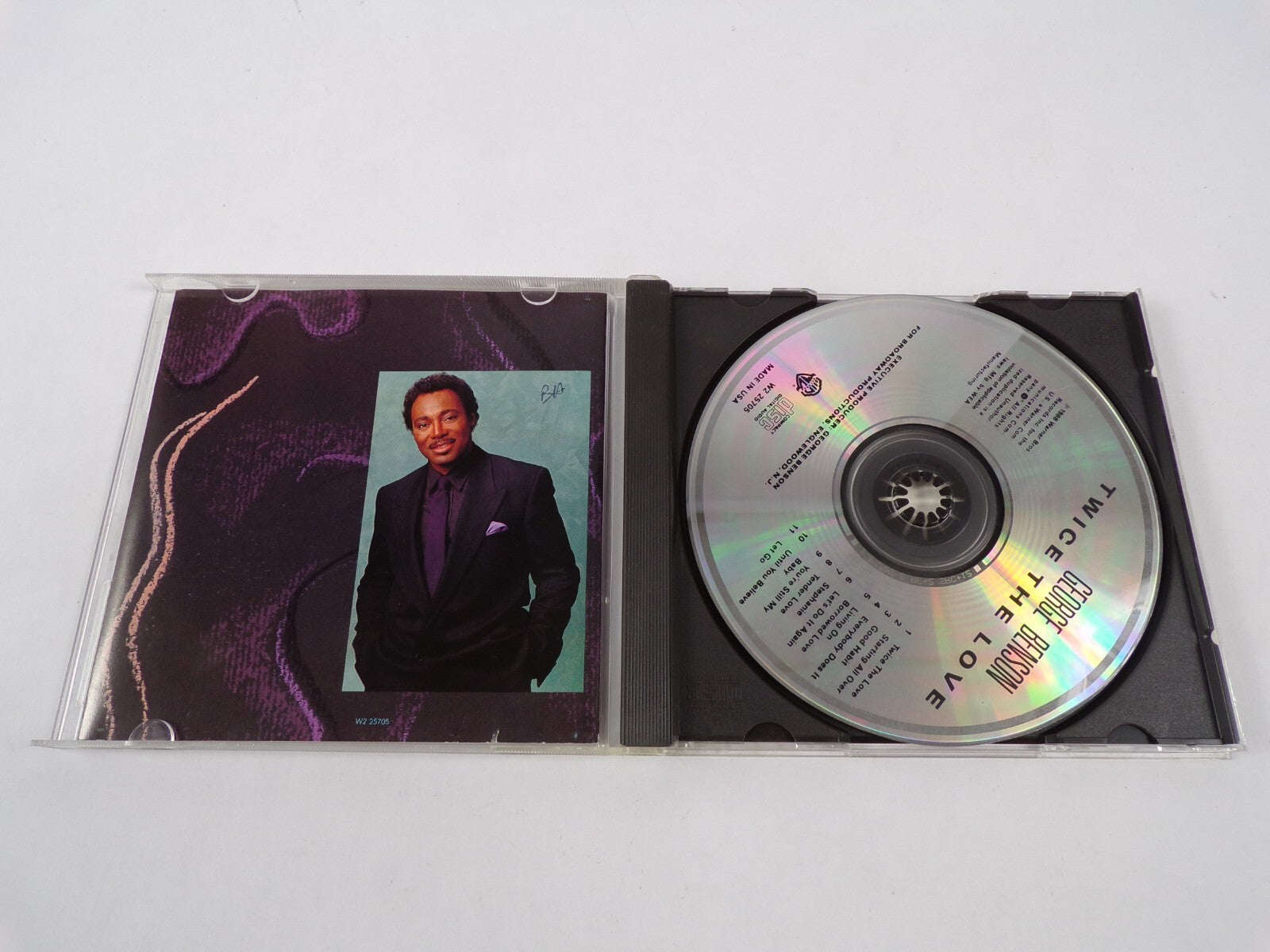 George Benson Twice The Love Starting All Over Good Habit Everybody Does ItCD#46