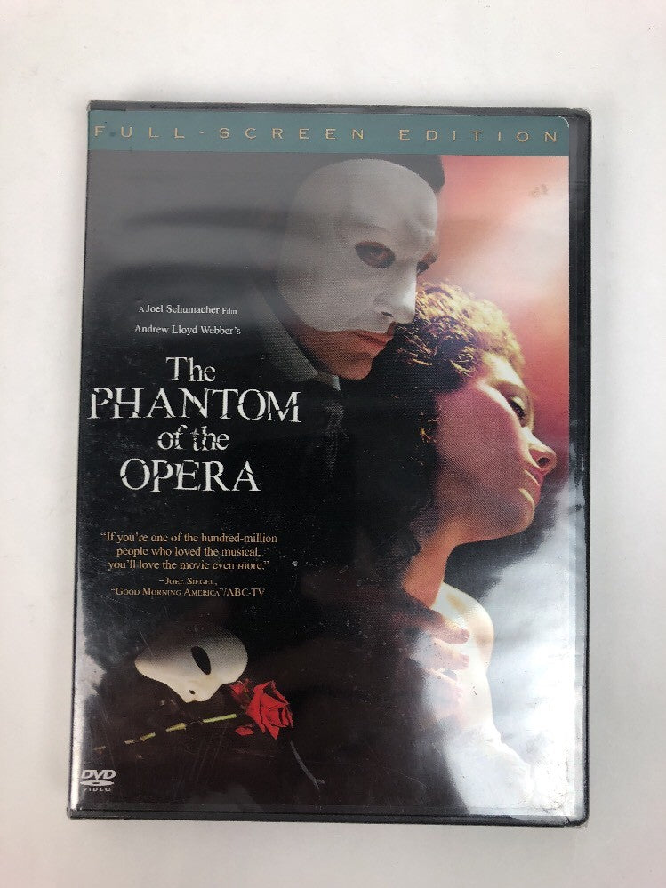 Sealed Andrew Lloyd Webbers Phantom of the Opera DVD Gerard Butler - FSTSHP