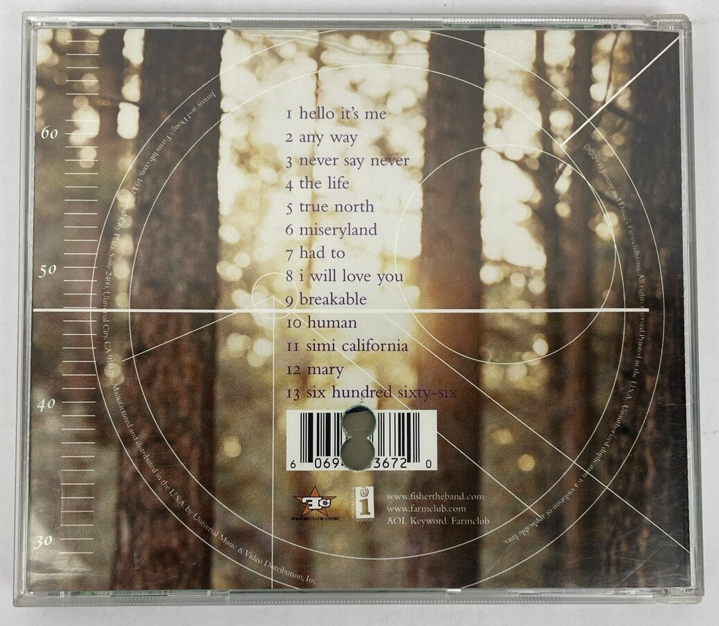True North [Digital Audio CD] Fisher - Interscope Records 2000 - Promo Copy -DEF