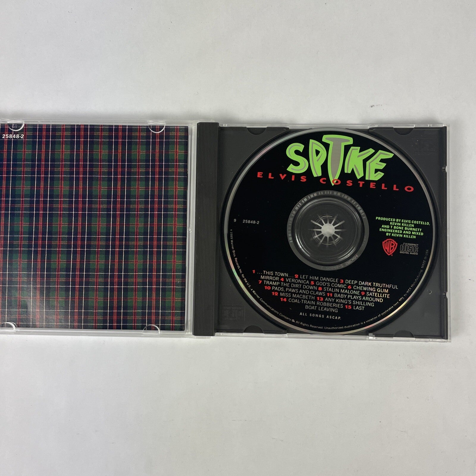 Elvis Costello - Spike CD  (1989)  #29 