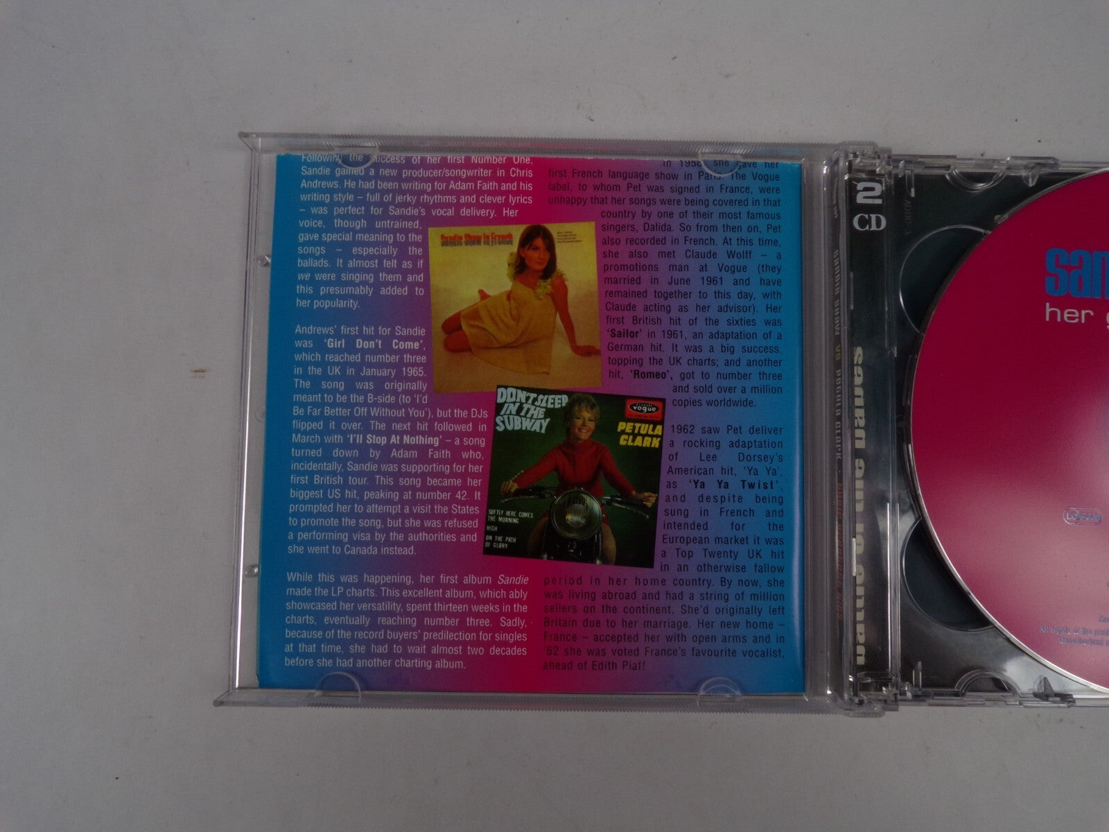 Sandie Shaw vs Petula Clark Their Greates Hits Run Romeo Who Am I  CD#40
