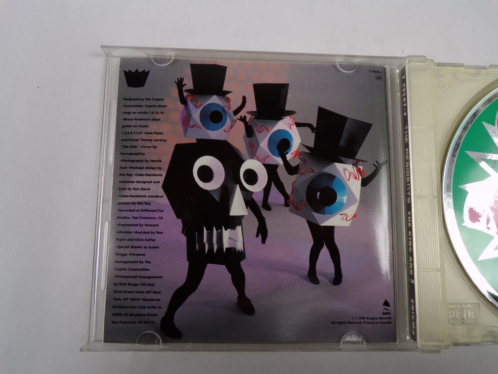 The Residents The King And Enigma Blue Suede Shoes The Baby King Part 1  CD#59