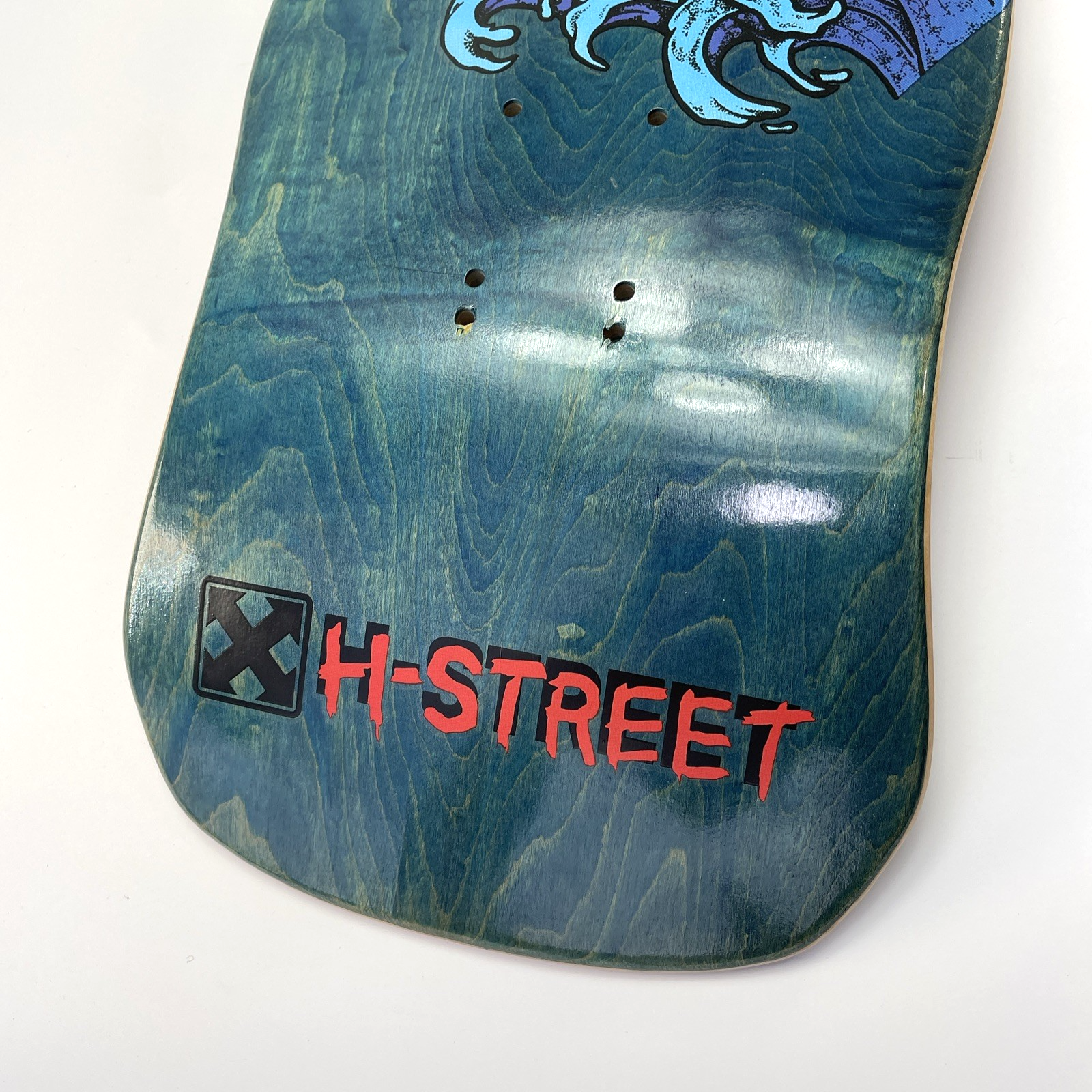 H-STREET SKATEBOARDS ART GODOY 1988 Sea Turtle SKATEBOARD DECK USA MADE A Series