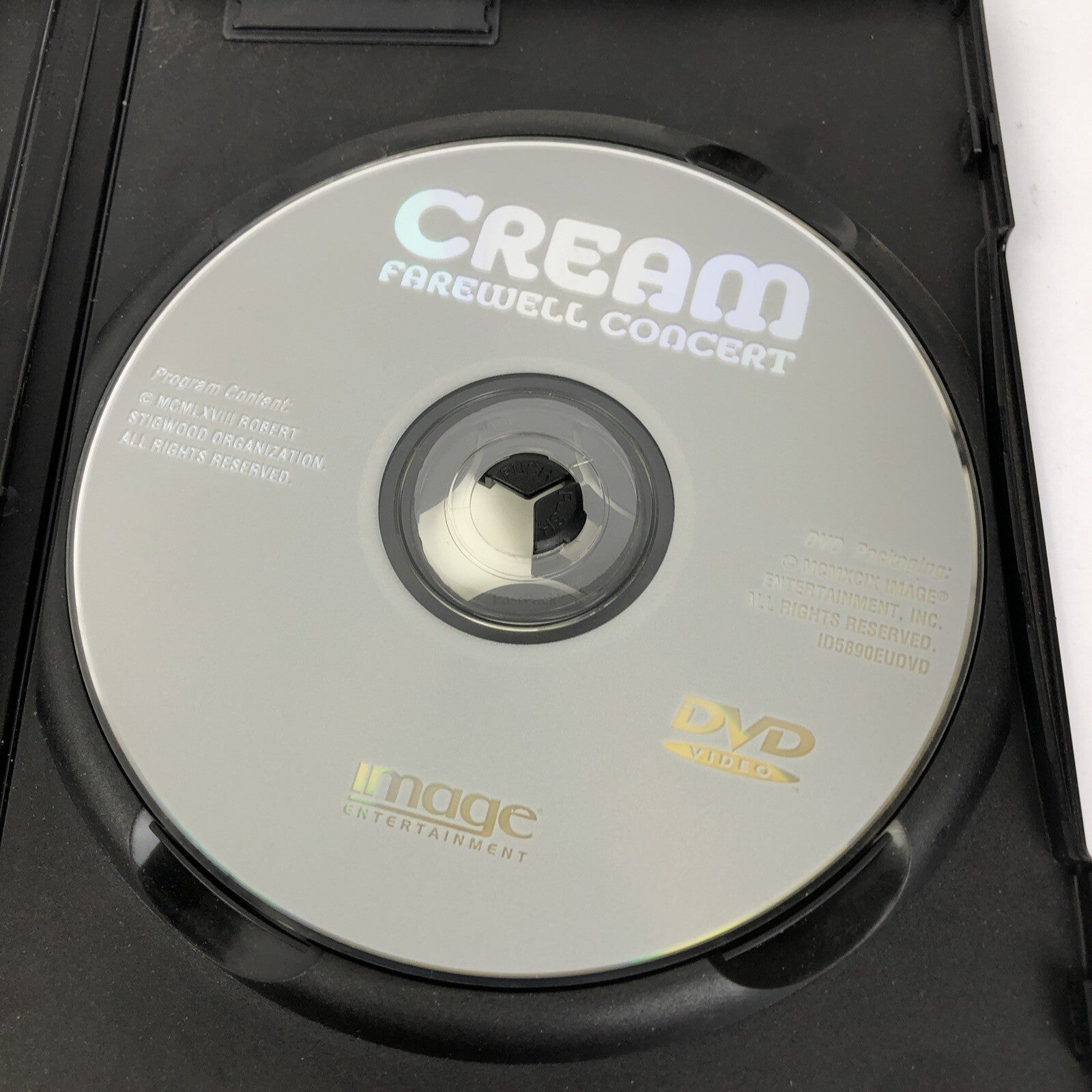 Cream - Farewell Concert (DVD, 1999) Eric Clapton 48 Min. 1968 Look