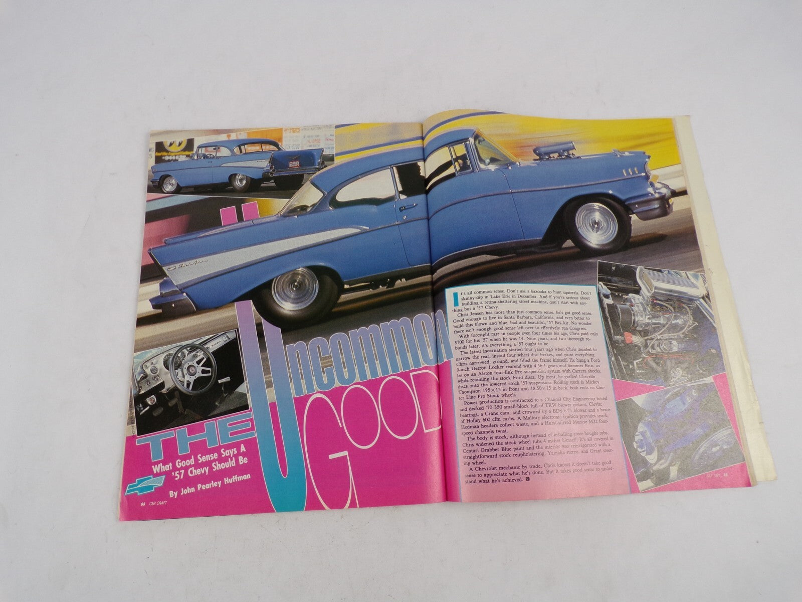 July 1991 Car Craft Shoebox Chevy Showcase DYNO Results: Dream Machines Radical