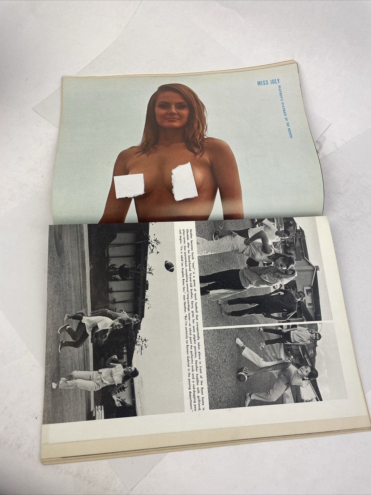 Playboy Magazine July 1967 w Centerfold & Inserts Heather Ryan Playmate CNTRFLD