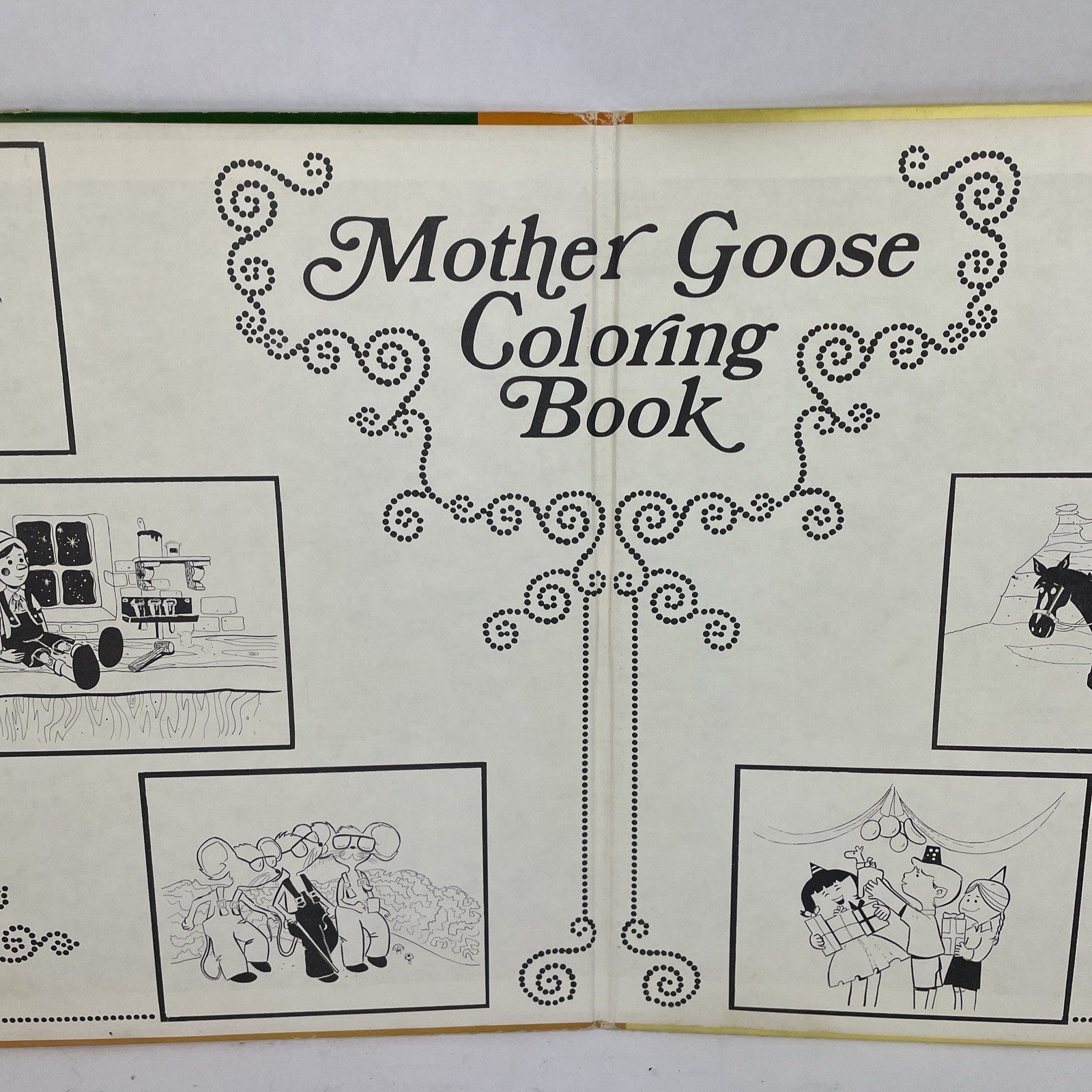Children's Bedtime Stories Mother Goose Orchestra Players 2 LP Set Record Album
