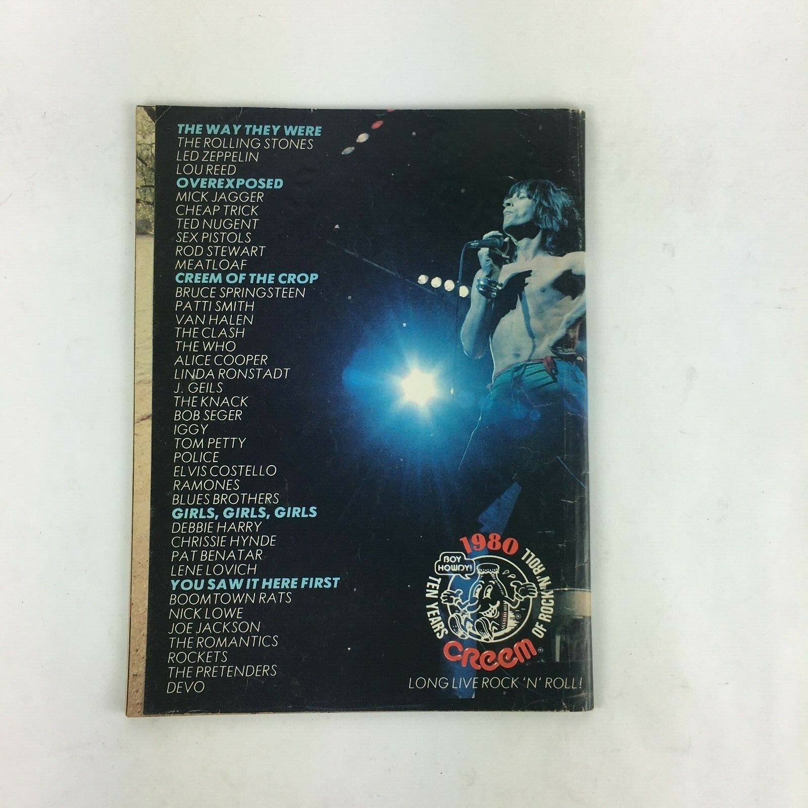 Fall 1981 Creem Music Magazine 10 Years of Rock N Roll! Jimmy Page