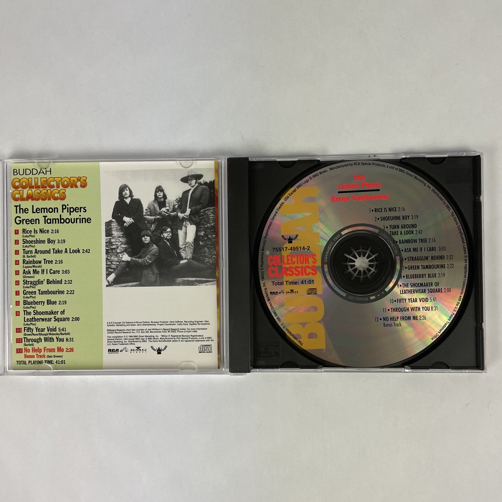 Green Tambourine by The Lemon Pipers (CD, Mar-1996, Buddah) #34