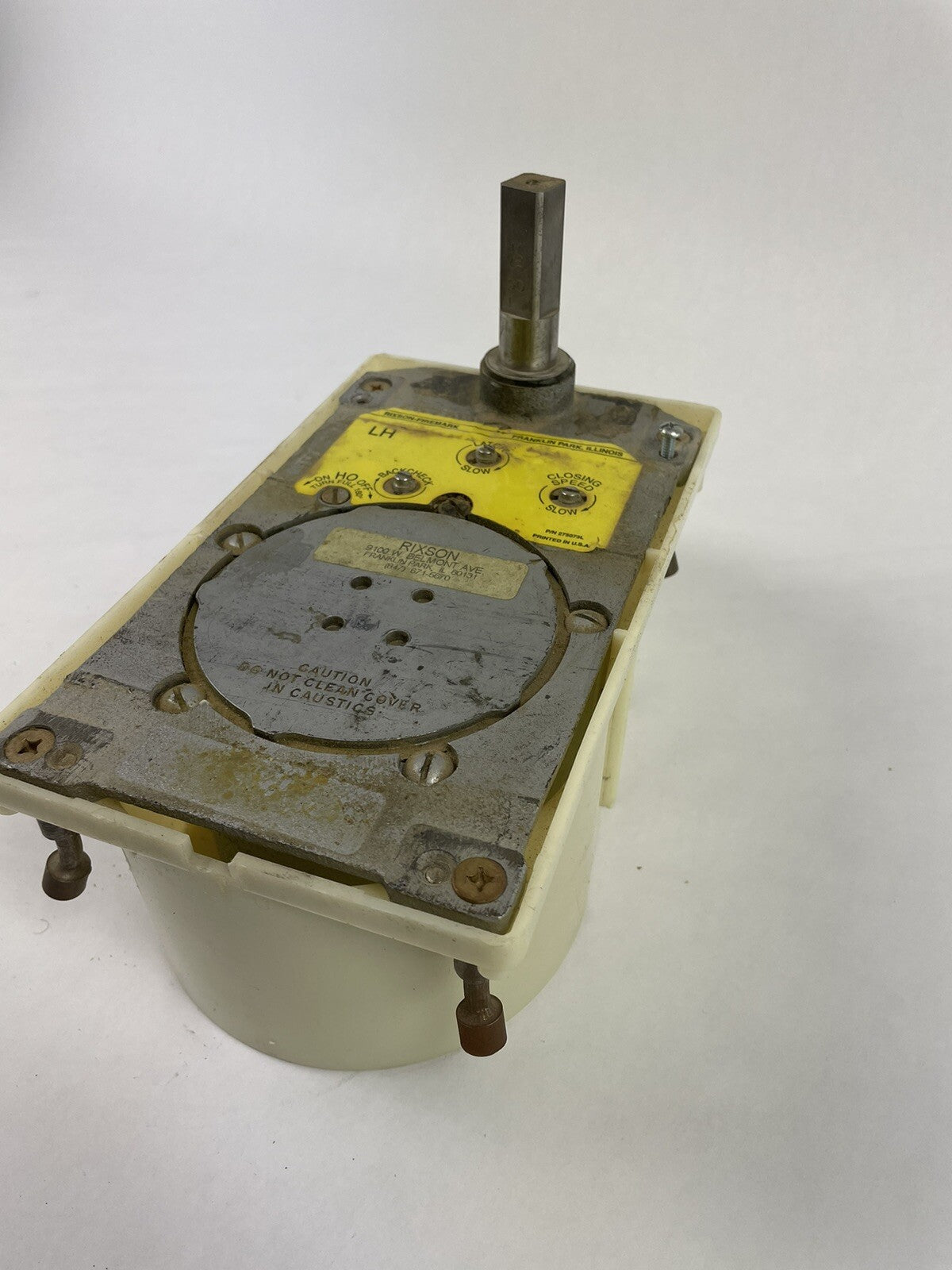 RIXSON 27 SERIES 3/4" OFFSET FLOOR CLOSER - LAP RIXSON-FIREMARK P/N 275073L