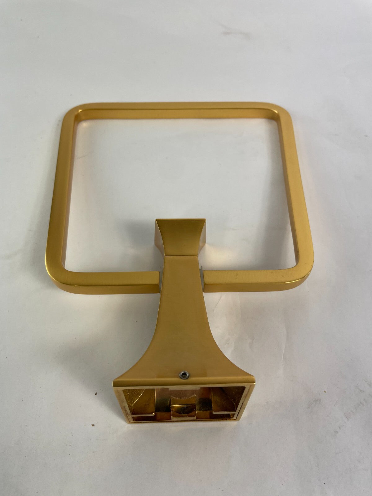 Aquabrass Serie5300 5307 Bridge Towel Ring 6 1/2" Brass Gold