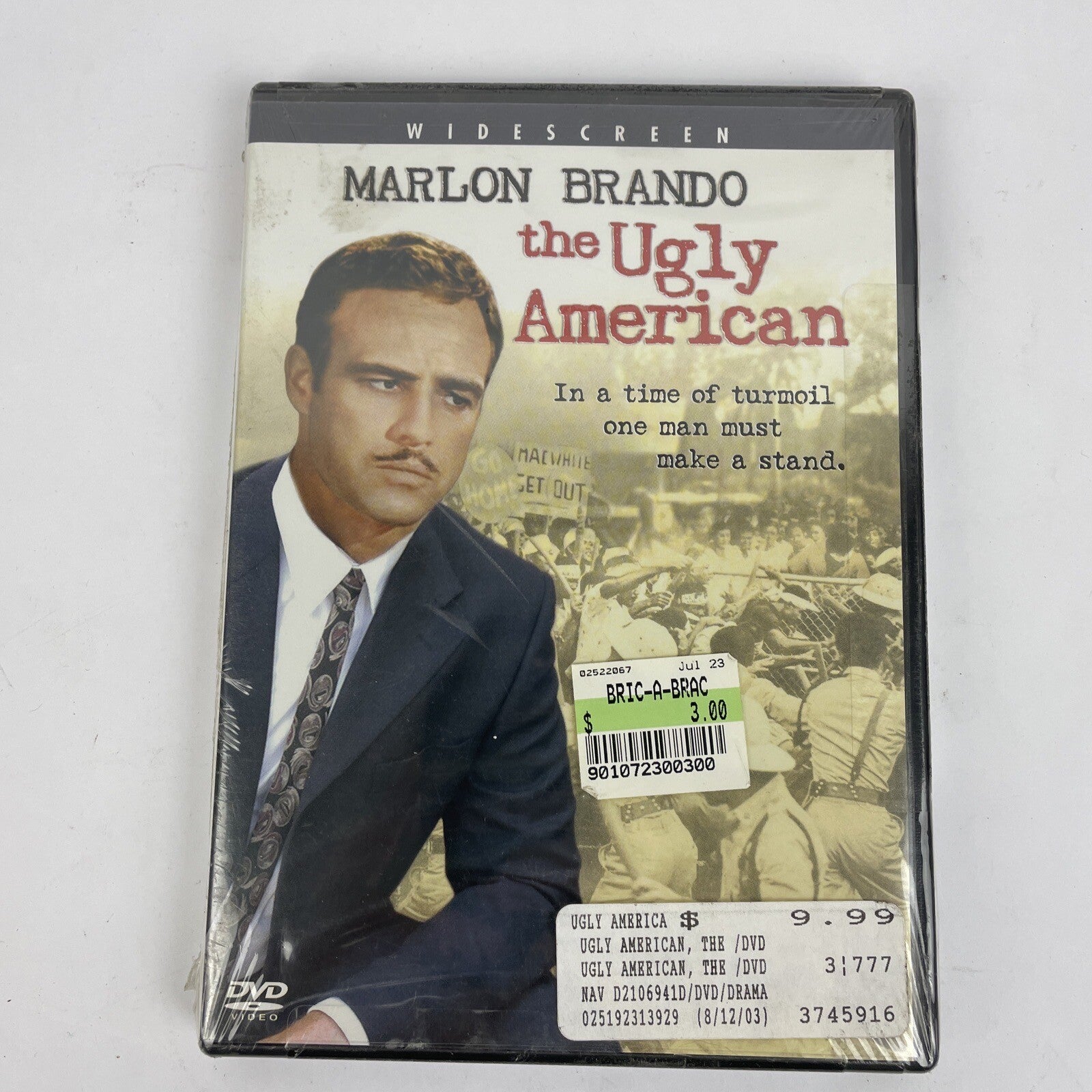 The Ugly American ( DVD Video, 1963) Marlon Brando Widescreen Universal Pictures