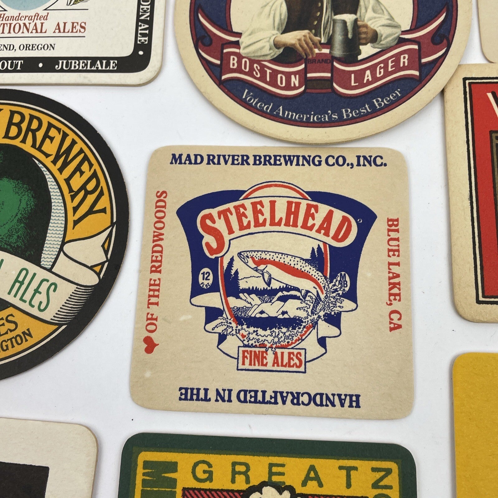 Vintage beer coasters Lot of 20 ALL DIFFERENT  Import & Domestics Home Bar Retro