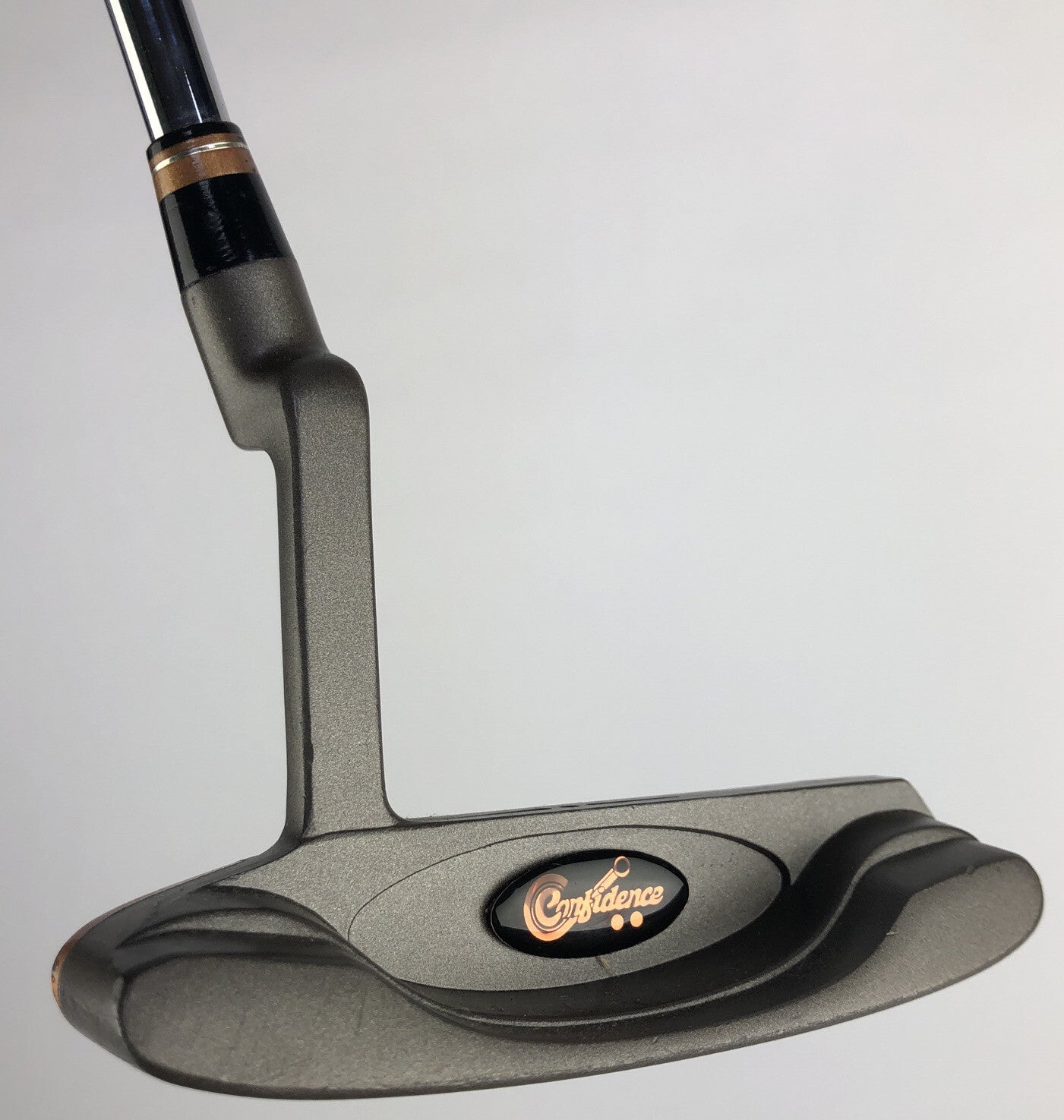 Confidence Solid State Golf Putter Copper Nickel Face Inserts CF 6 35.5" Lamkin