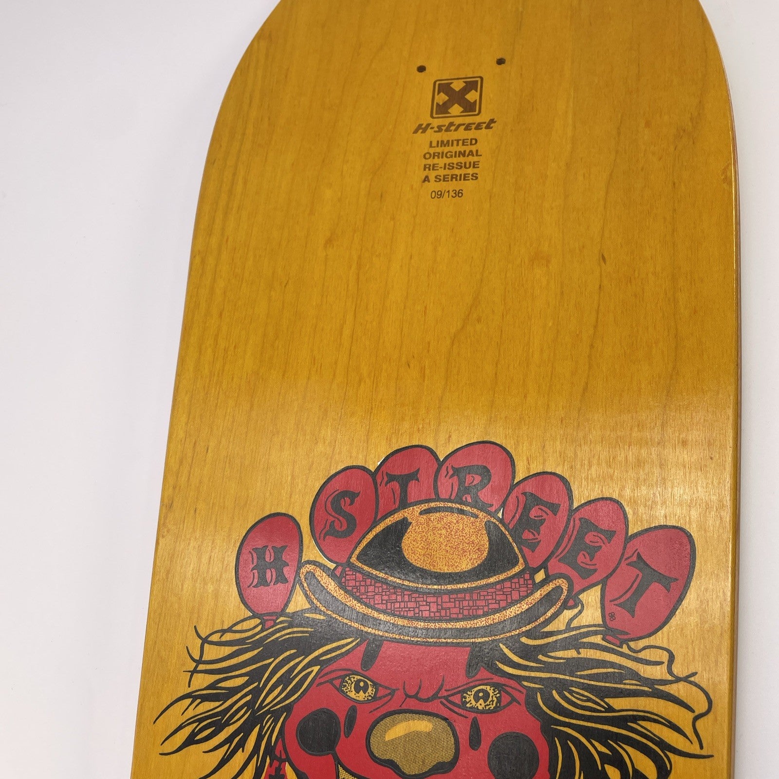 John Schultes A Series Clown H-Street Skateboard Deck Limited Edition #09 of 136