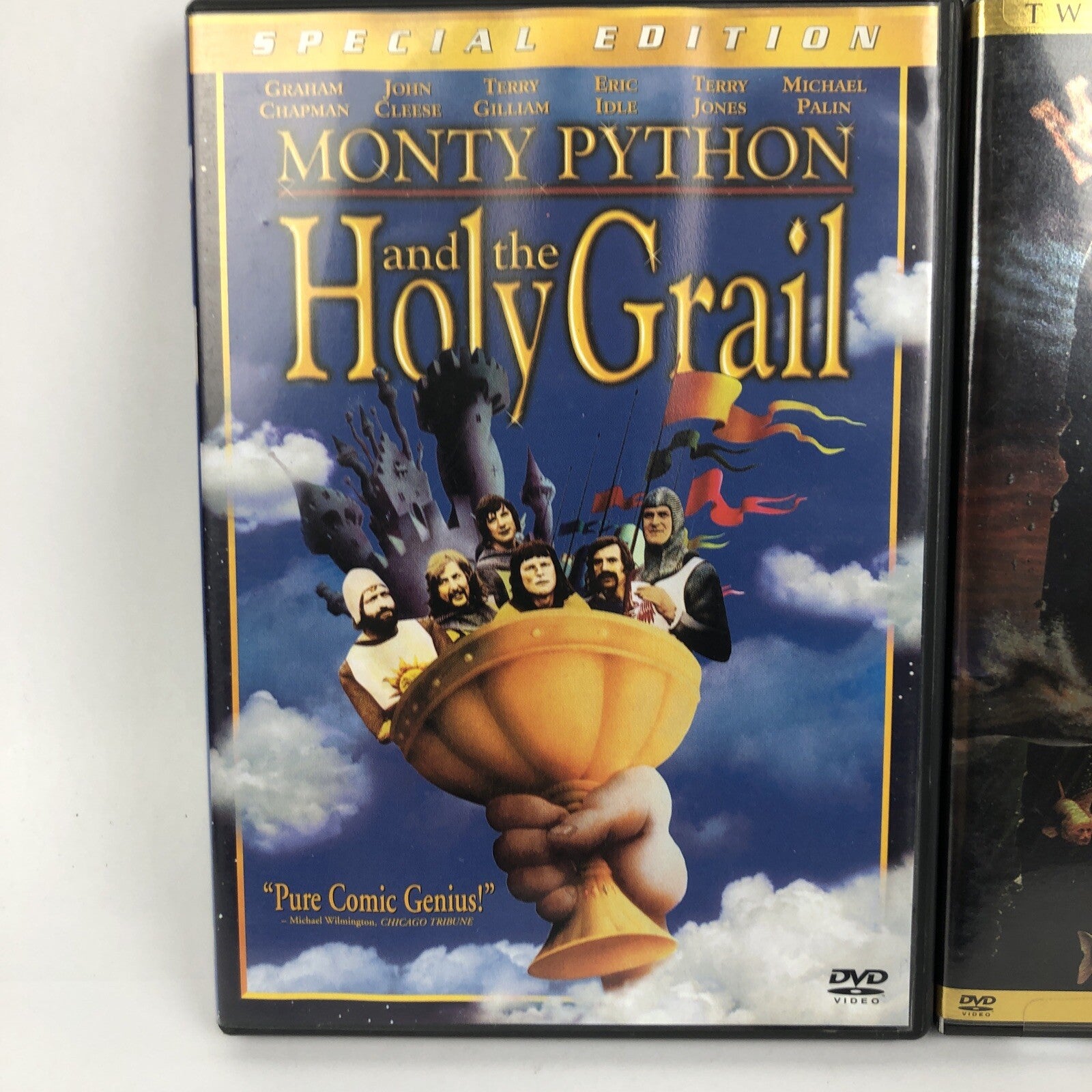 2 x Monty Python's DVD Video - The Meaning of Life - Holy Grail Very Good Cond.