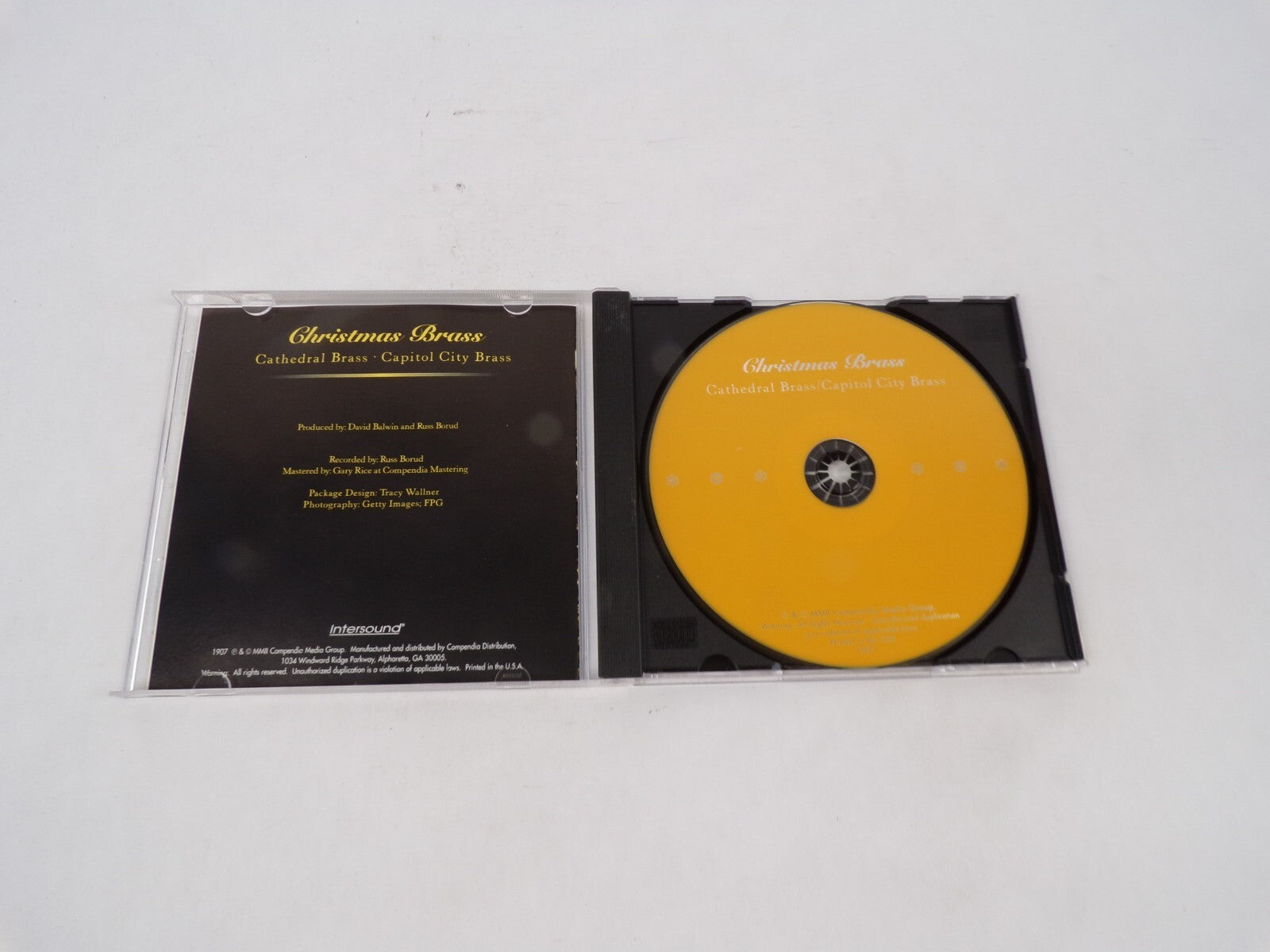 Christmas Brass We Wish You A Merry Christmas The Holly And The Lvy Angels CD#68