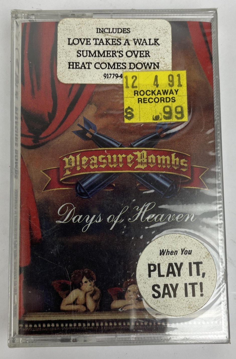Pleasure Bombs - Days Of Heaven (Cassette Tape ) Brand New Sealed