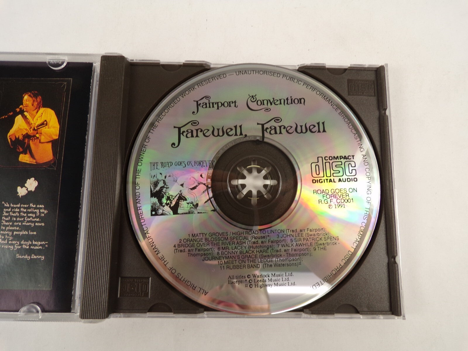 Fairport Convention Farewell, Farewell Matty Groves John Lee Mr.Lacey CD#52