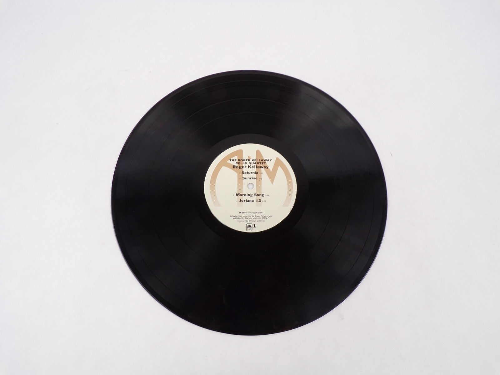 Roger Kellaway Cello Quartet Sunrise Morning Song Esque Saturrnia Vinyl Record