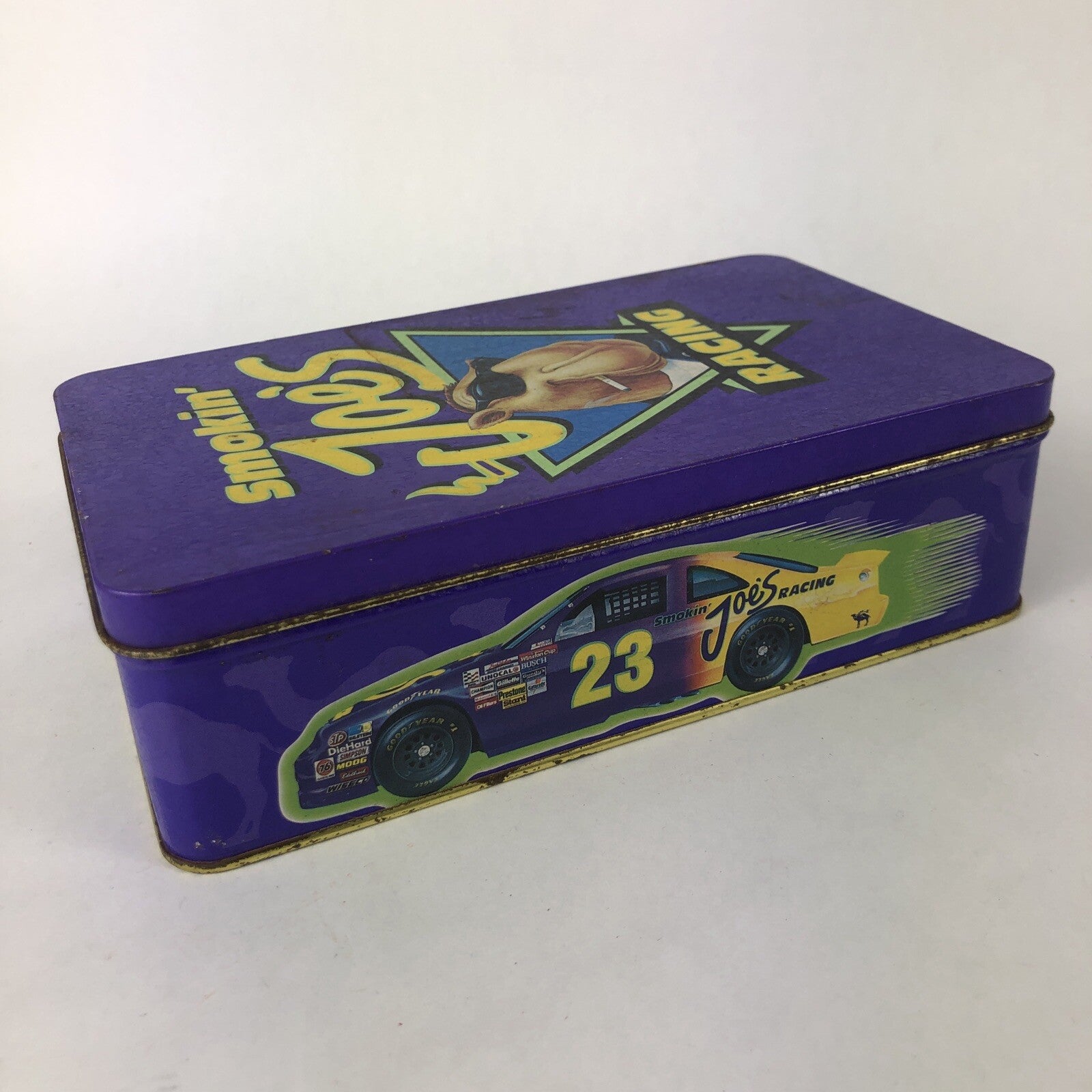 Camel Powered Smokin Joe’s Racing Tin With Matches Collectors item - LOOK