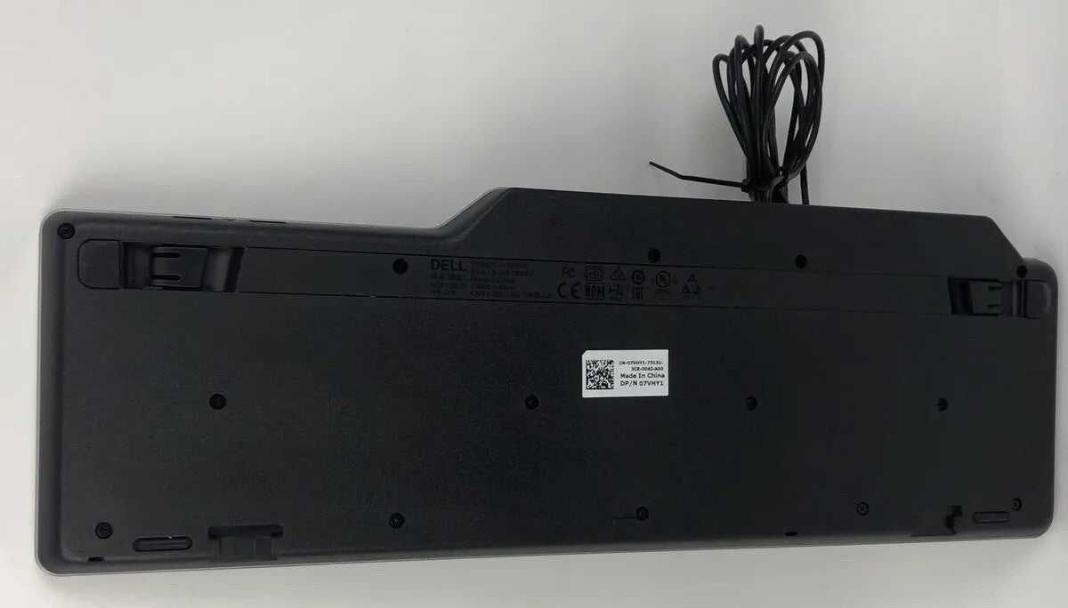 DELL M/N KB522 Wired Keyboard - Black Computer Keyboard USB Connected LOOK
