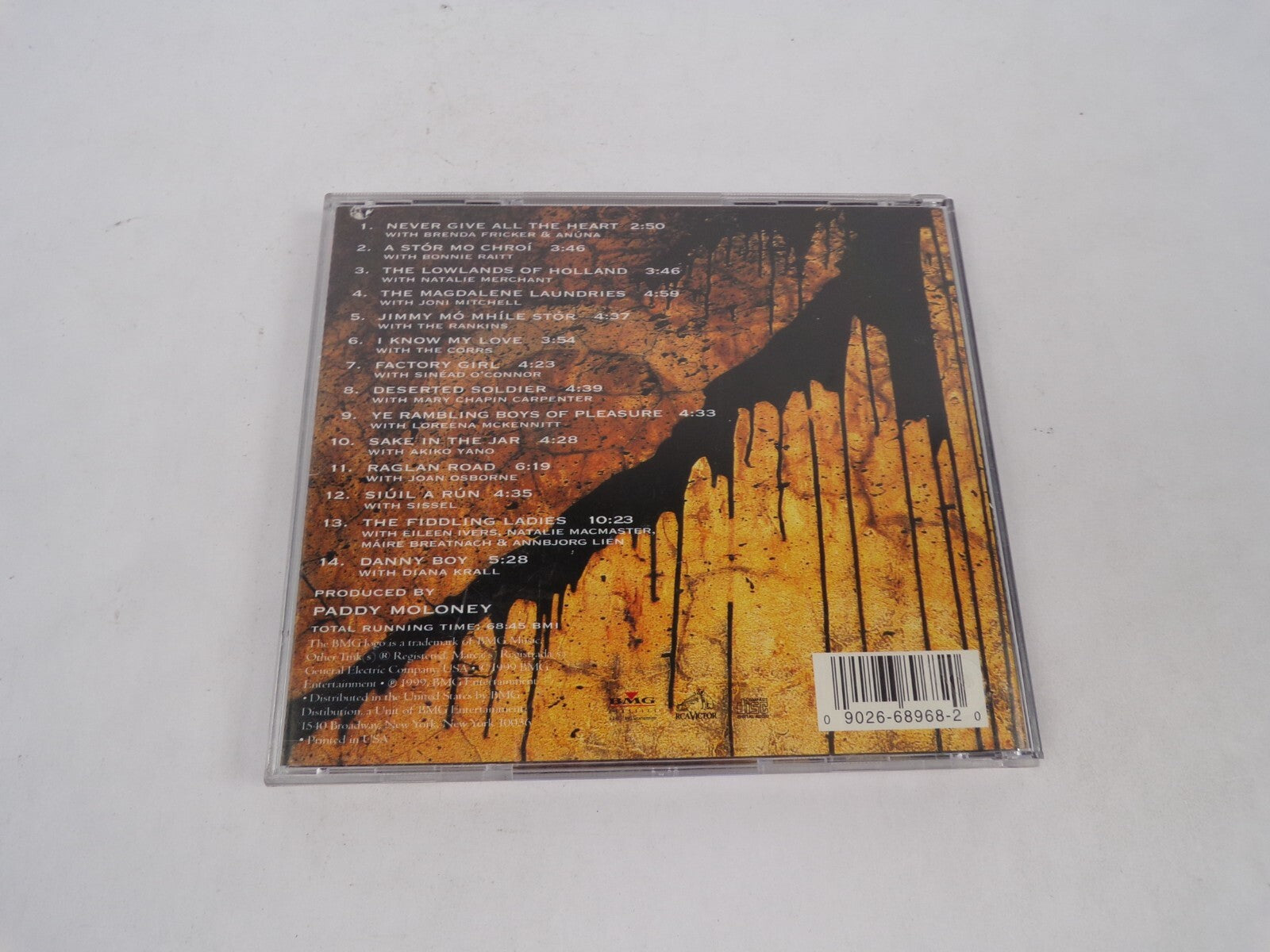 The Chieftains Tears of Stone Never Give All The Heart A Stor Mo Chroi The CD#71