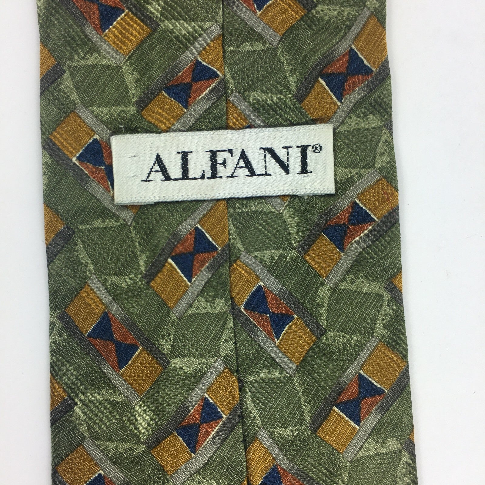 Genuine Alfani Handmade Stylish Formal/Casual Tie Multi Coloured