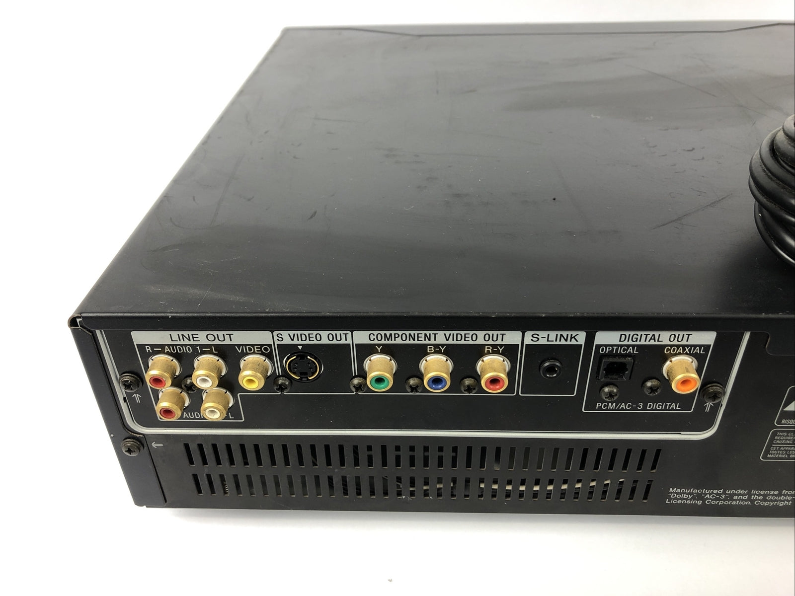 Sony DVP-S7000 DVD CD VIDEO Noise  Reduction Current Pulse Converter Tested VGC