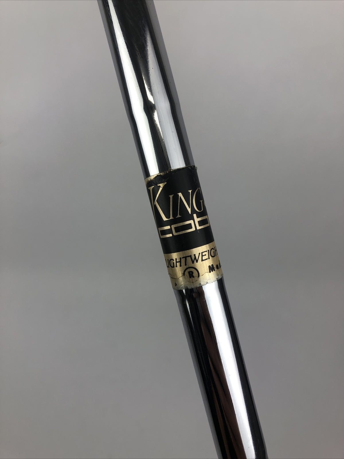 King Cobra Golf Oversize Single 4 ron Regular Flex Steel Shaft Golf Pride Grip