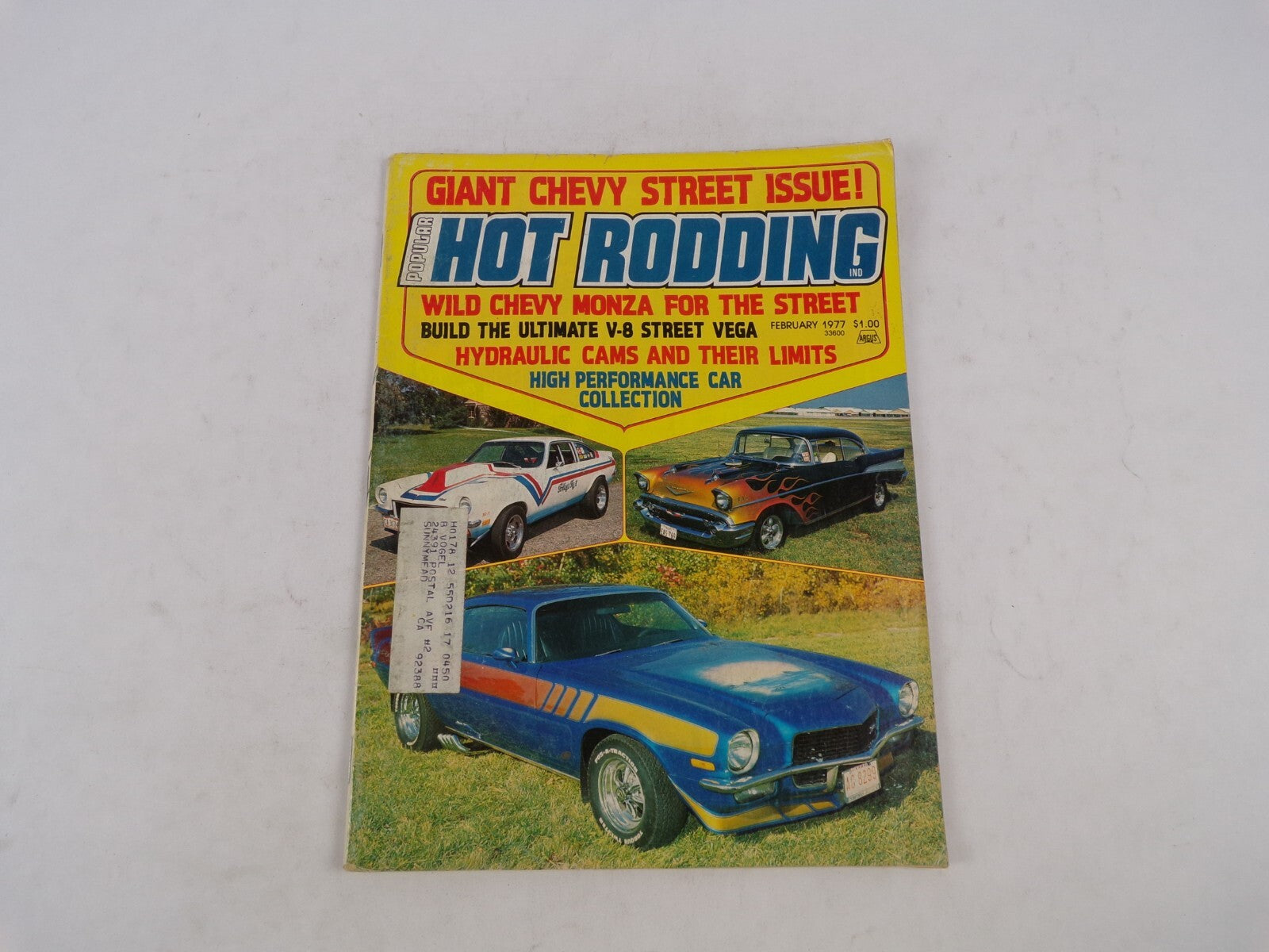 February 1977 Hot Rodding Magazine Hydraulic Cams and Their Limits Wild Chevy