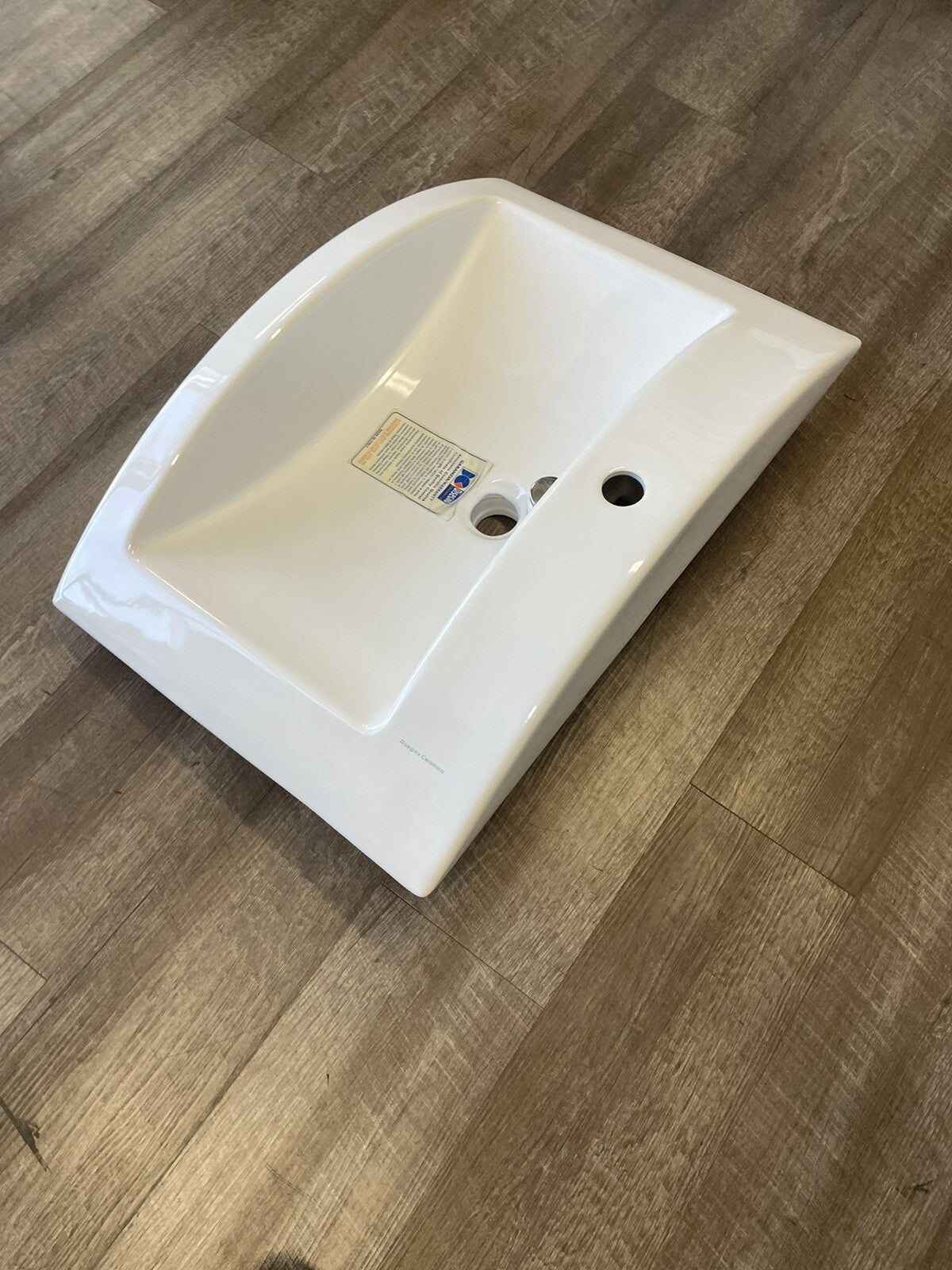 Disegno Ceramica 27" Lavabo Light Convex Designer Washbasin sink Made in Italy