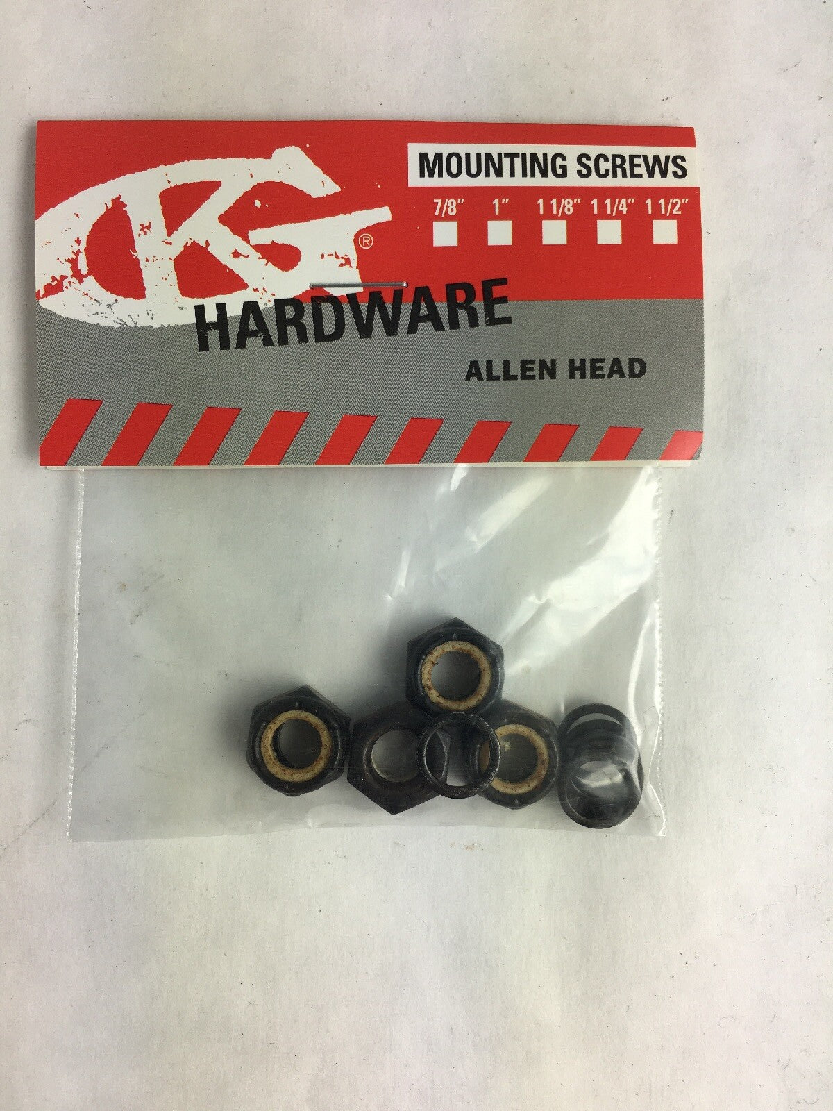 Grind King BLACK Skateboard Truck Axle lock nuts Washers Speed Rings Nuts