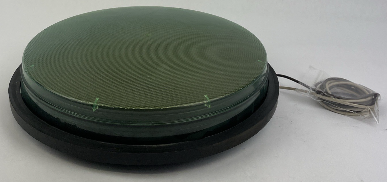DR6 General Electric GE 12” LED Green Arrow Traffic Signal Light With Gasket g