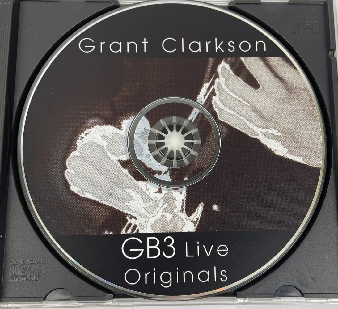 Grant Clarkson GB3 Live Originals Digital Audio CD-10 Tracks Mint Disc - BC