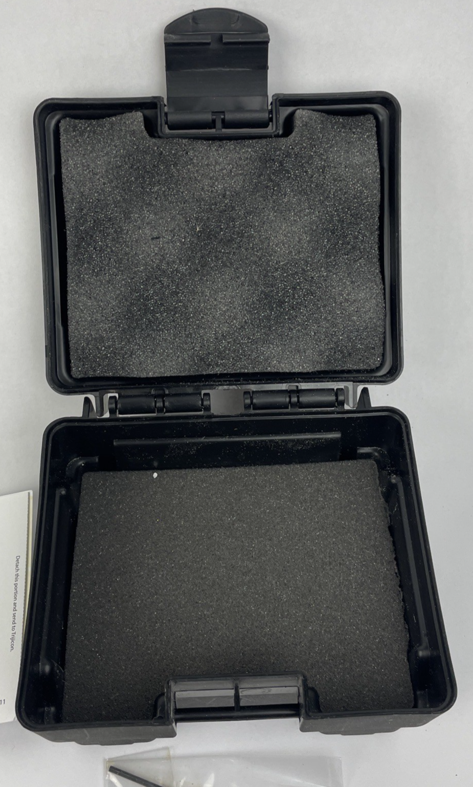🇺🇸Trijicon OEM Pelican Type Hard Travel Case With Foam Padding Only 5.5" x 5"