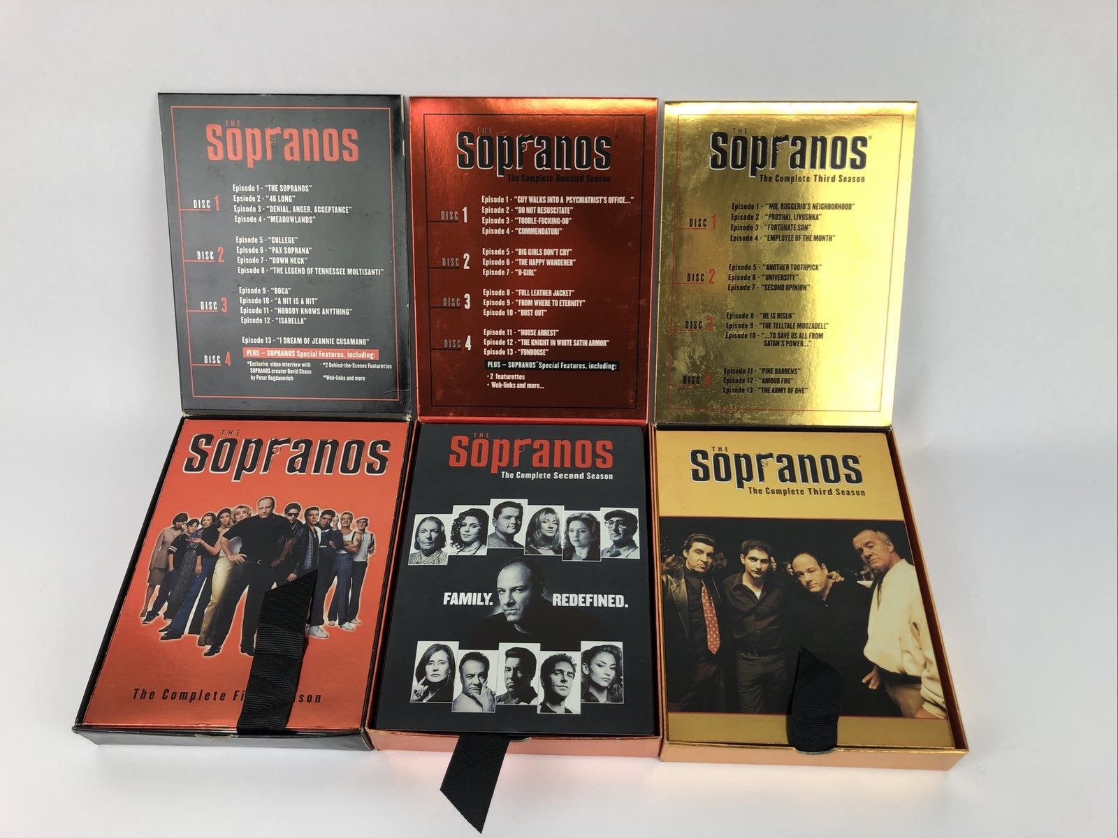 The Sopranos DVD Lot - Seasons 1, 2 and 3 - Box Set - VGC Guaranteed to Play