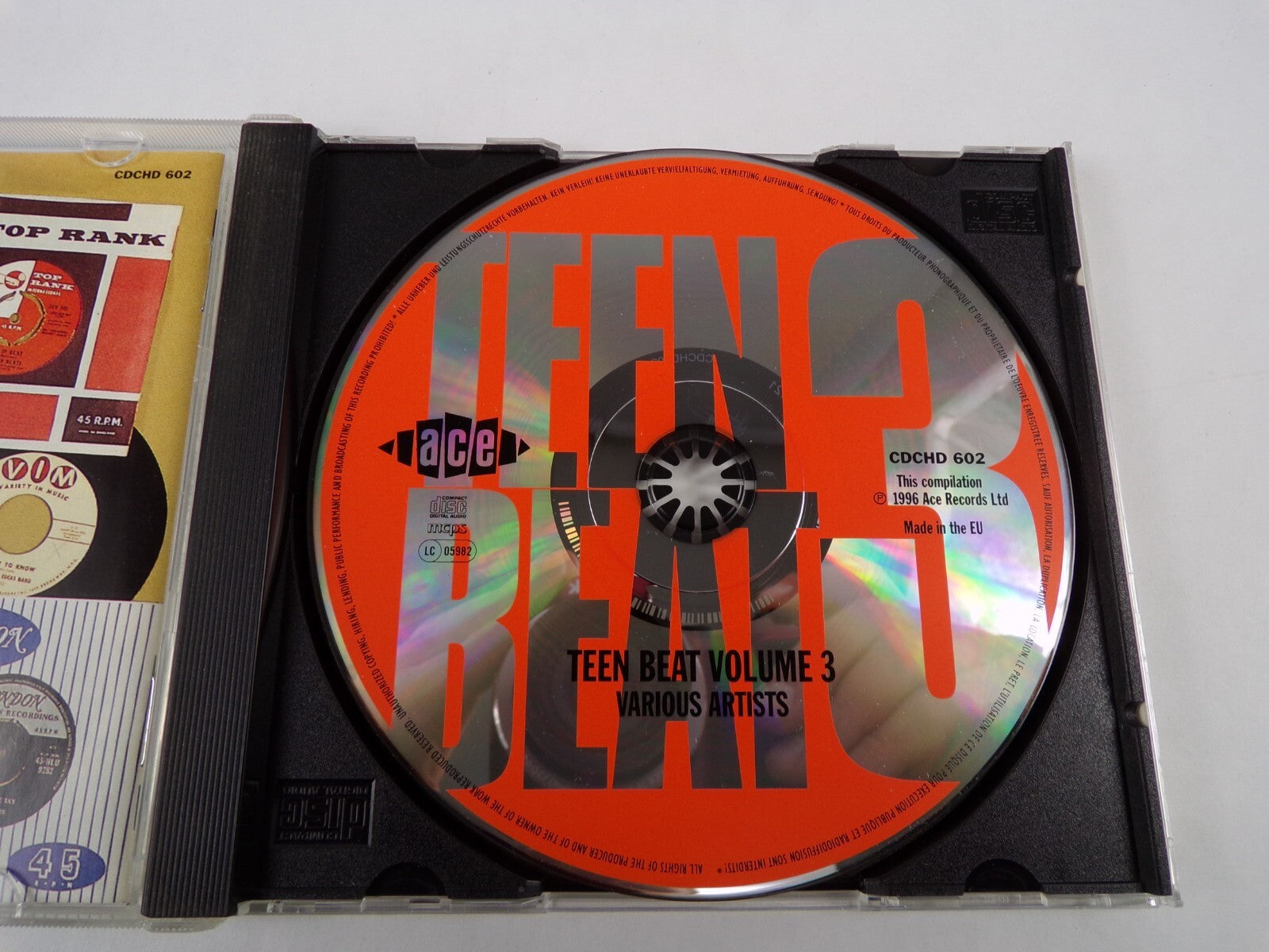 Teen Beat 3 Perfidia Mau Mau Heat Wipe Out Baja Twistle Wolf Call CD#58
