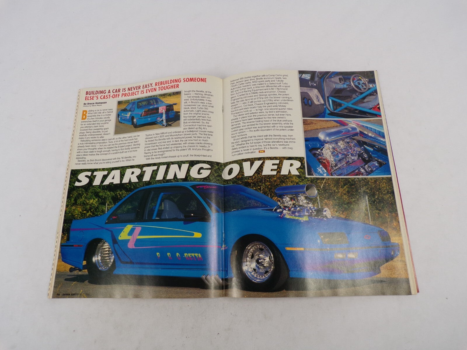 June 1996 Super Chevy Handle It! OBD 2 Legislation: Shoebox Interior Resto: Sus
