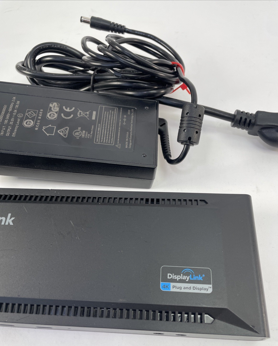 WAVLINK WL-UG69PD2 Pro USB-C Dual 4K Docking Station USB 3.0 / Audio Black -MINT