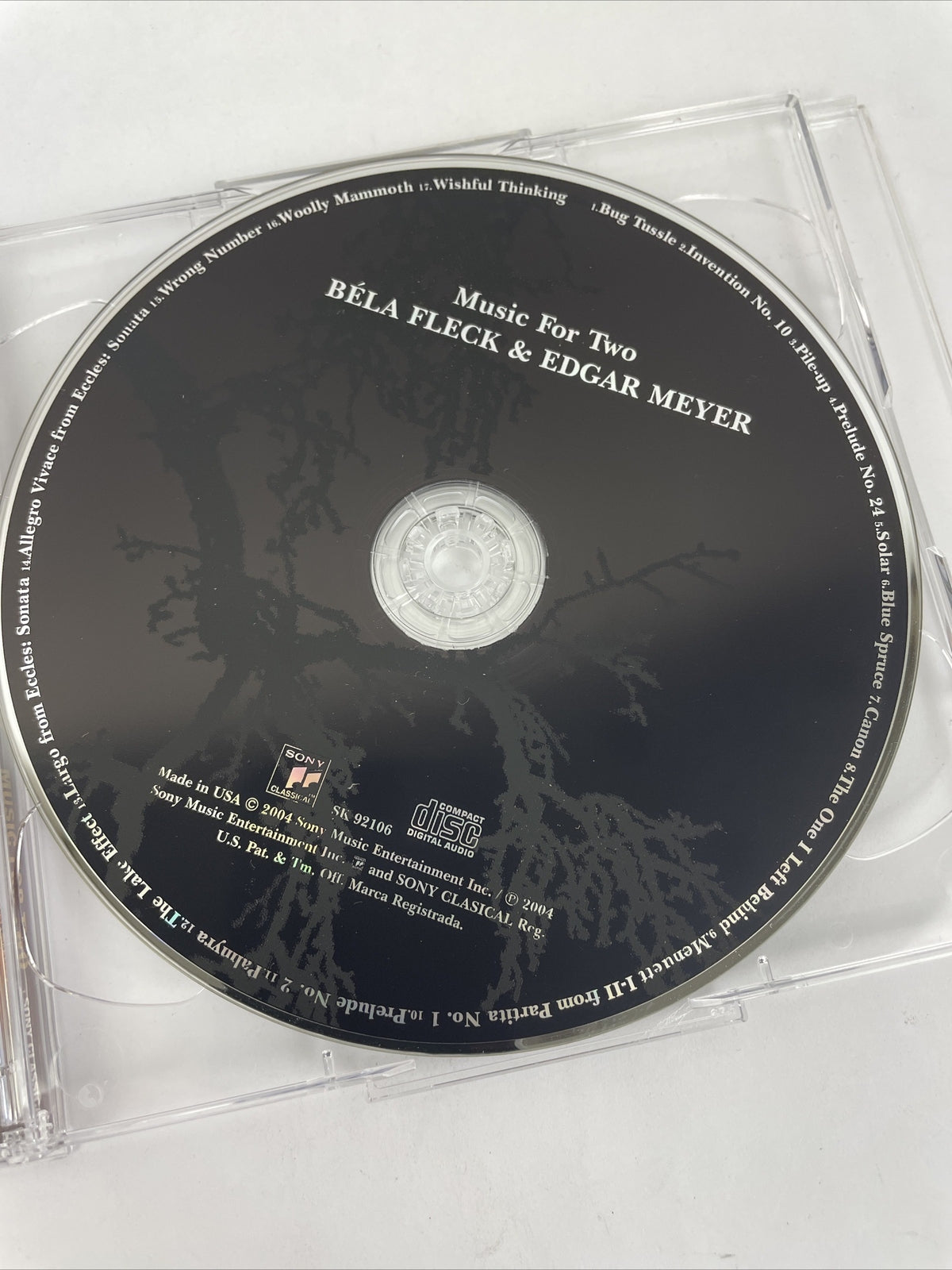 Bela Fleck & Edgar Meyer - Music for Two (Audio CD & Bonus DVD) 2004 Sony Music