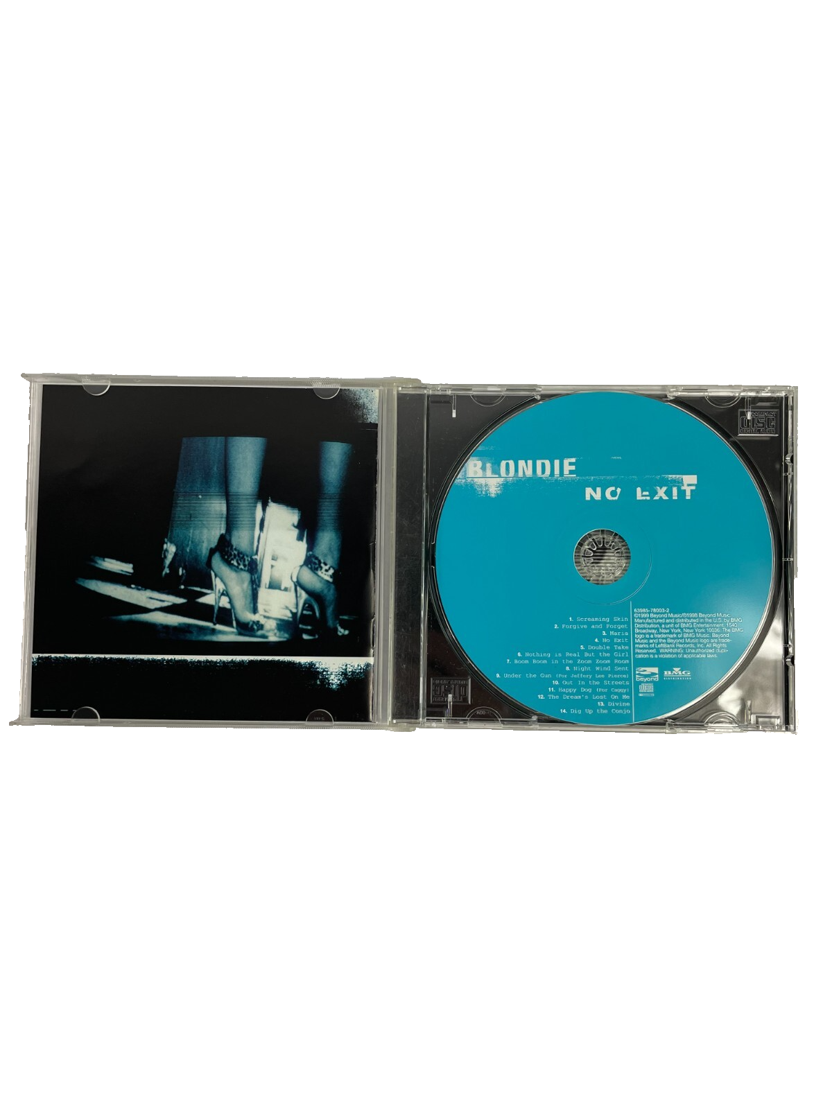 Blondie – No Exit Forgive And Forget (Pull Down The Night) Maria No Exit CD#29