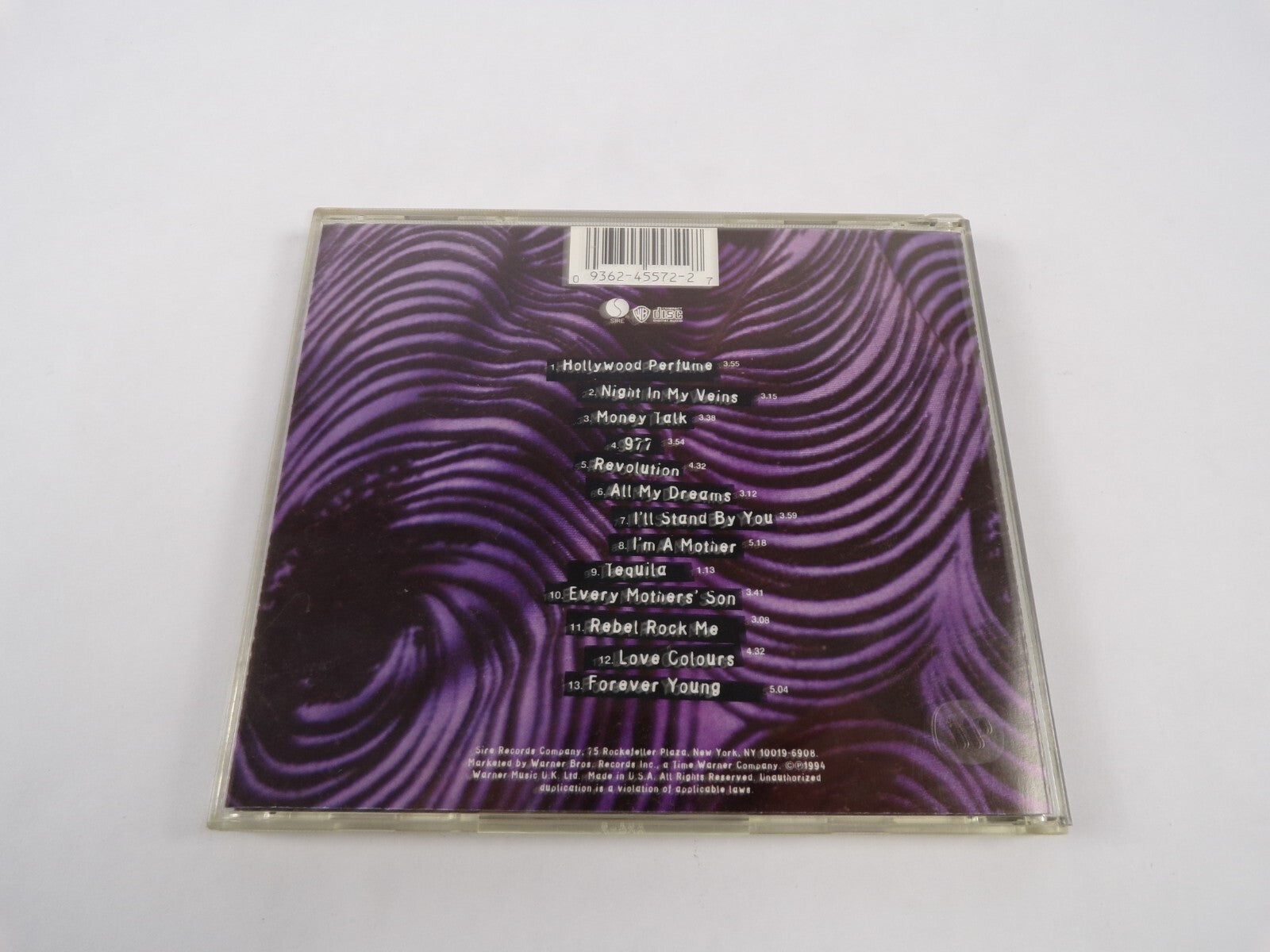 Pretenders Last of the Independents Hollywood Perfume Money Talk Tequila CD#47