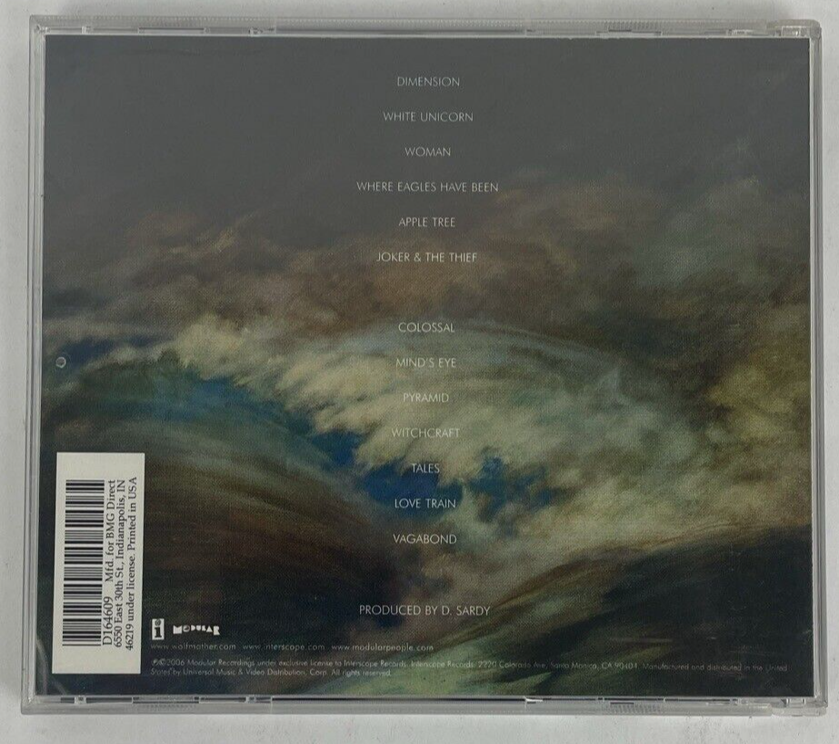 Wolfmother : Wolfmother Digital Audio CD ( 2006, Modular Records ) MINT COND.
