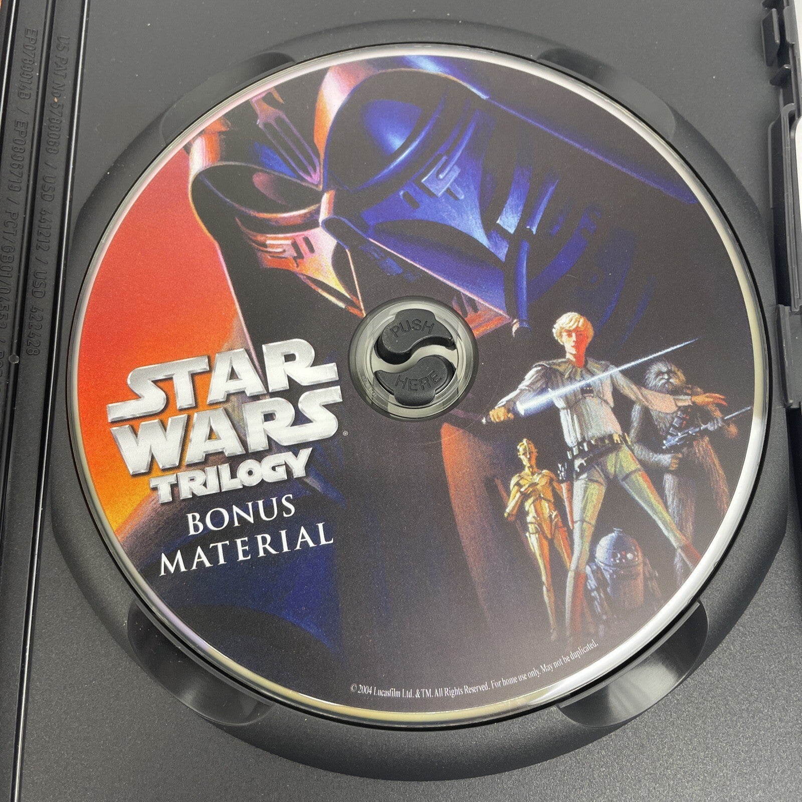 Star Wars Trilogy Bonus Material DVD THX Includes "Empire Of Dreams" Documentary