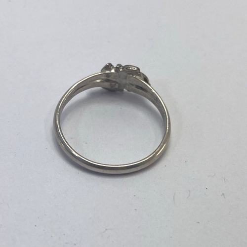 Dainty Native American Minimalist Wild Rose 925 Sterling Silver Ring Size 5.25