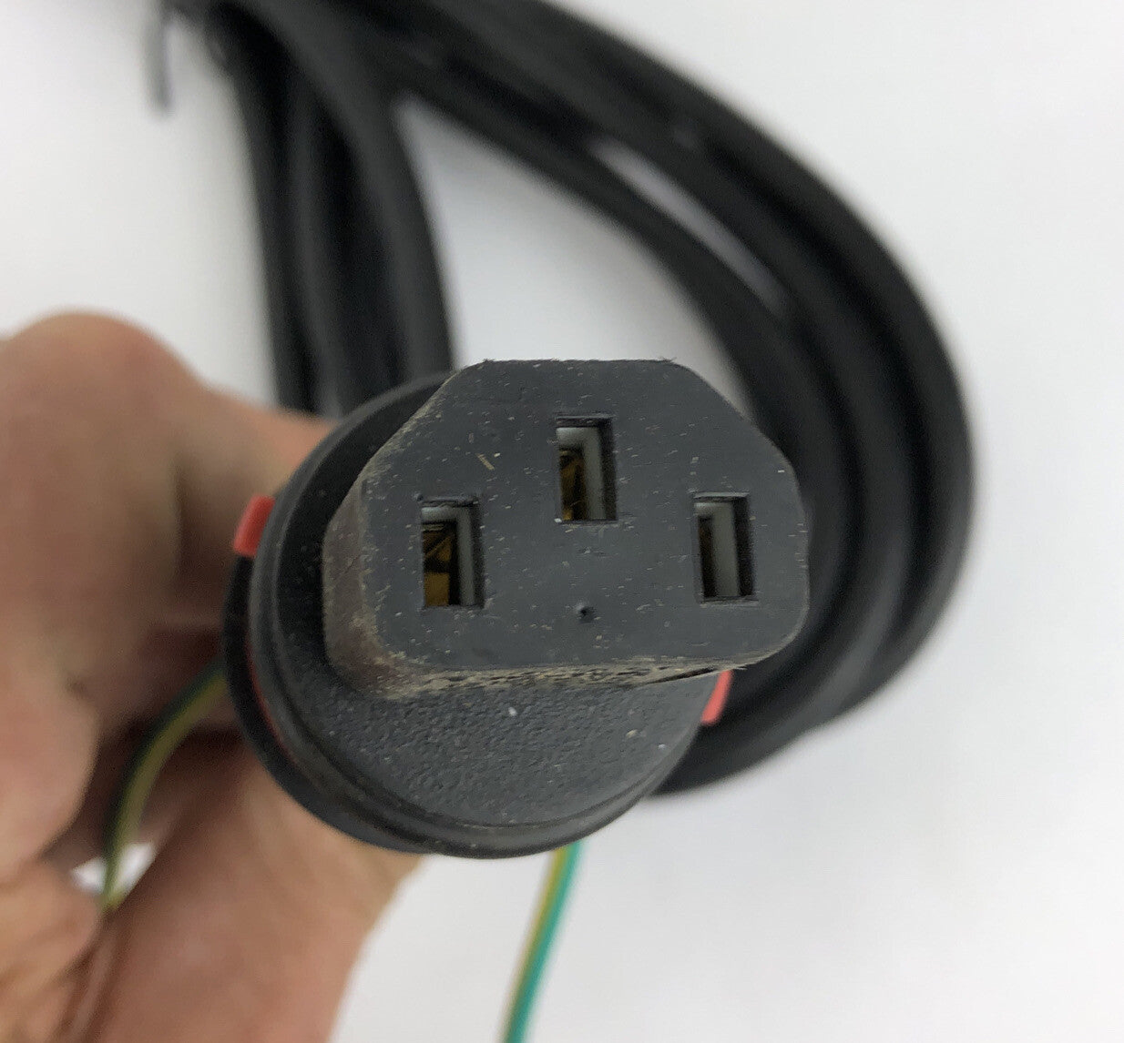 Power Cable Laptops Adapters YC-12G10A 125V Mickey Ears 3 Prong w/ Ground    A63