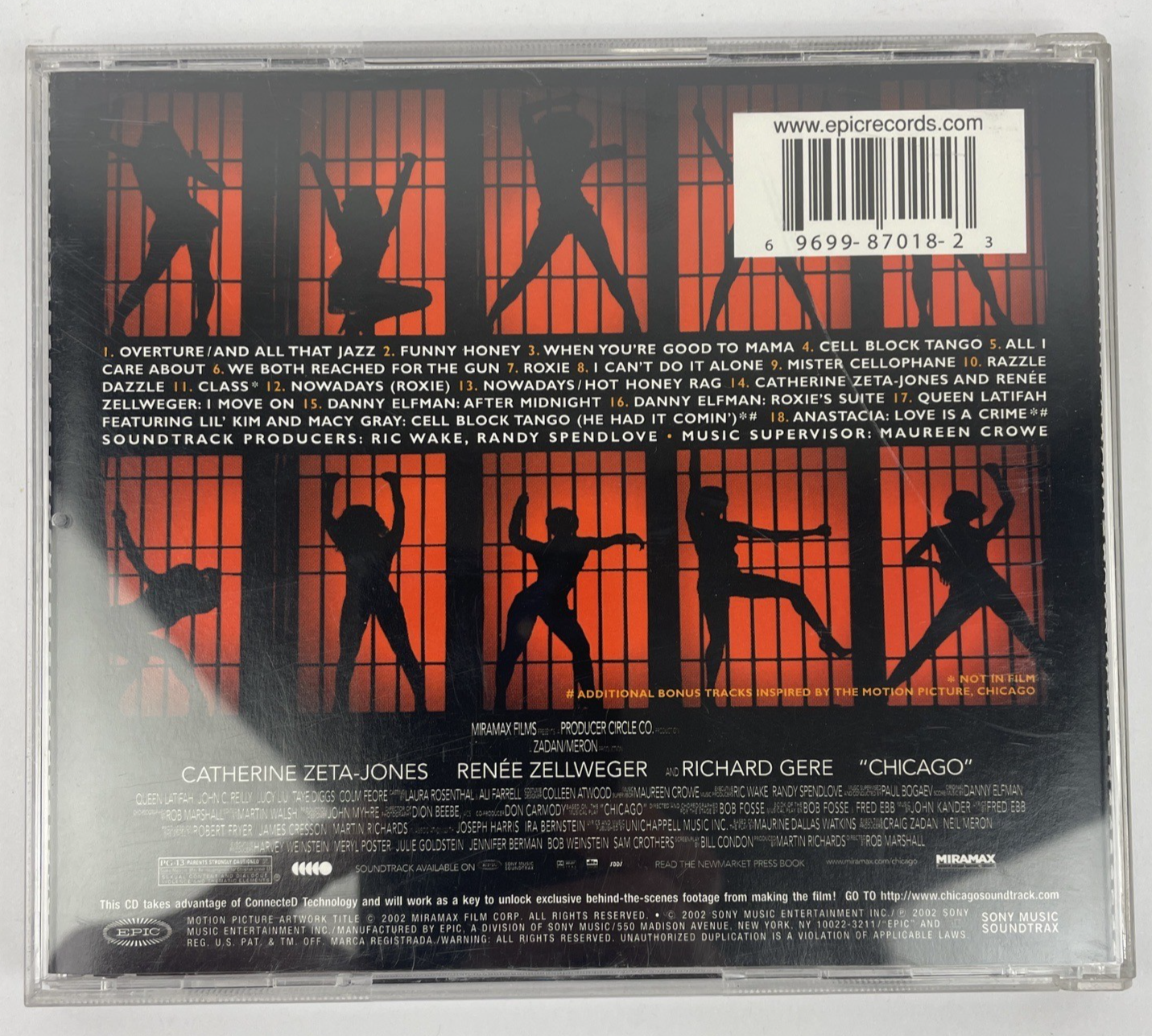 Chicago (Music from the Miramax Motion Picture) by Chicago Digital Audio CD #1